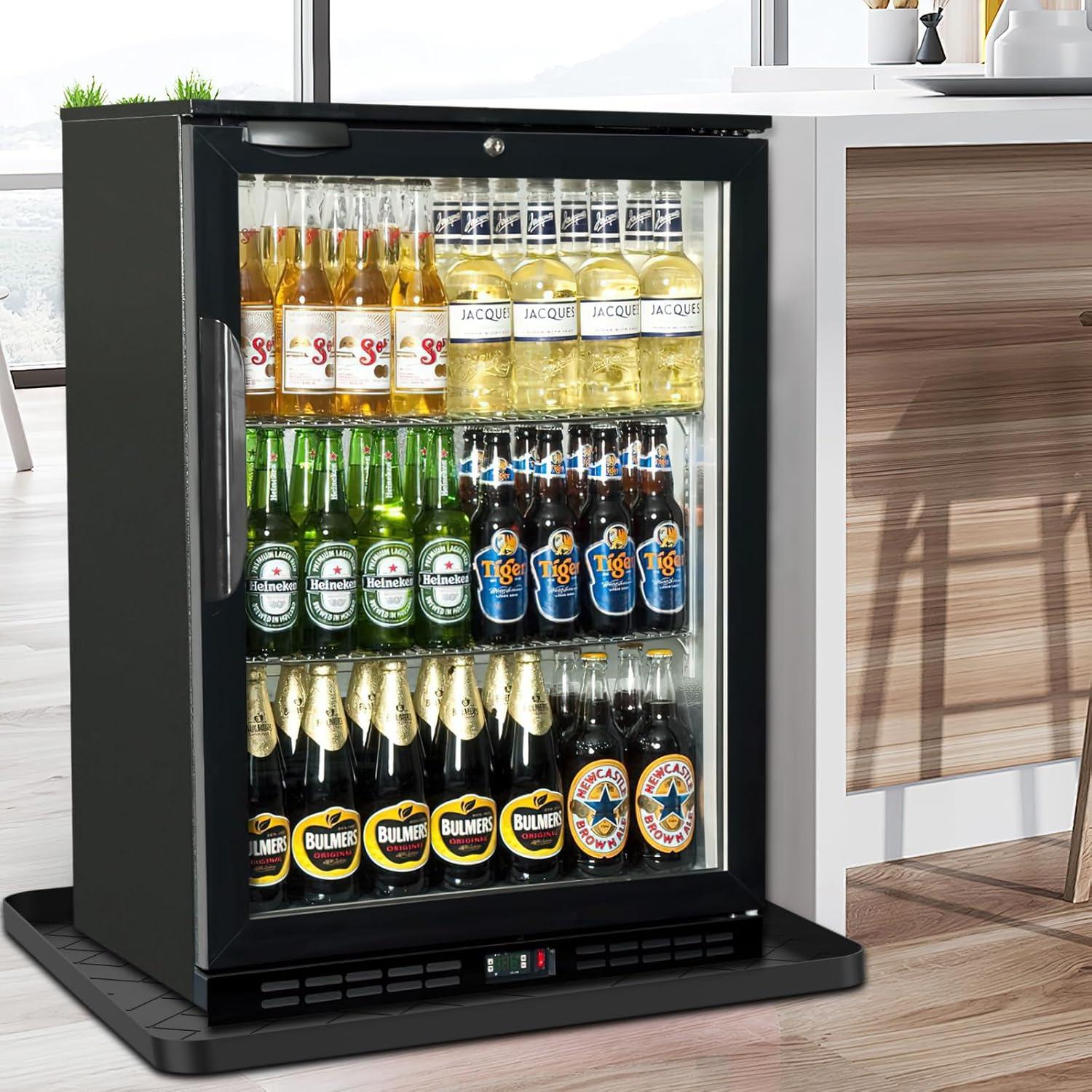 Alfombrilla de Silicona para Mini Nevera 50x50cm Negra