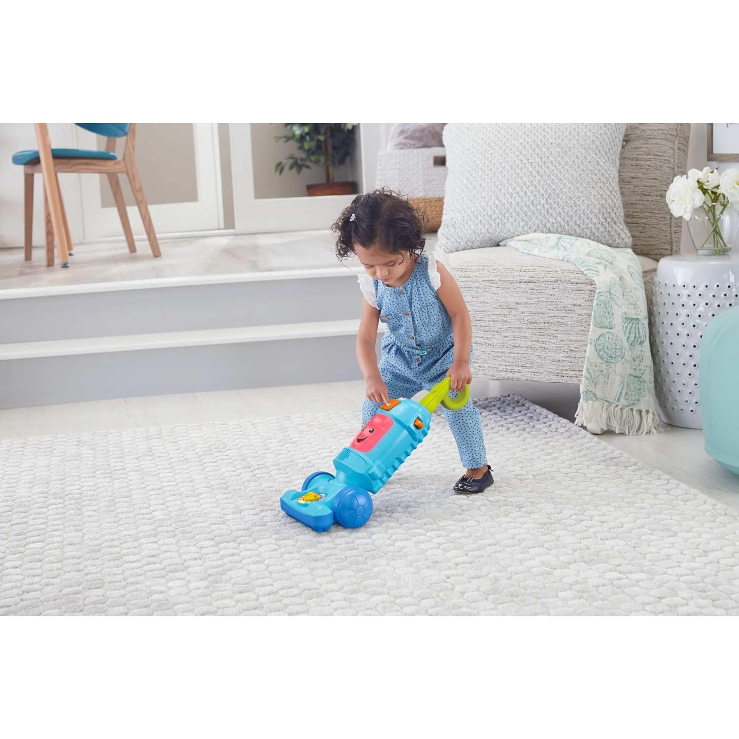 Aspiradora de Juguete Fisher-Price Ríe y Aprende 40 cm