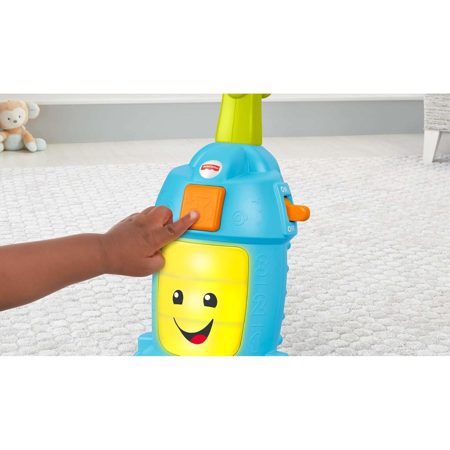 Aspiradora de Juguete Fisher-Price Ríe y Aprende 40 cm