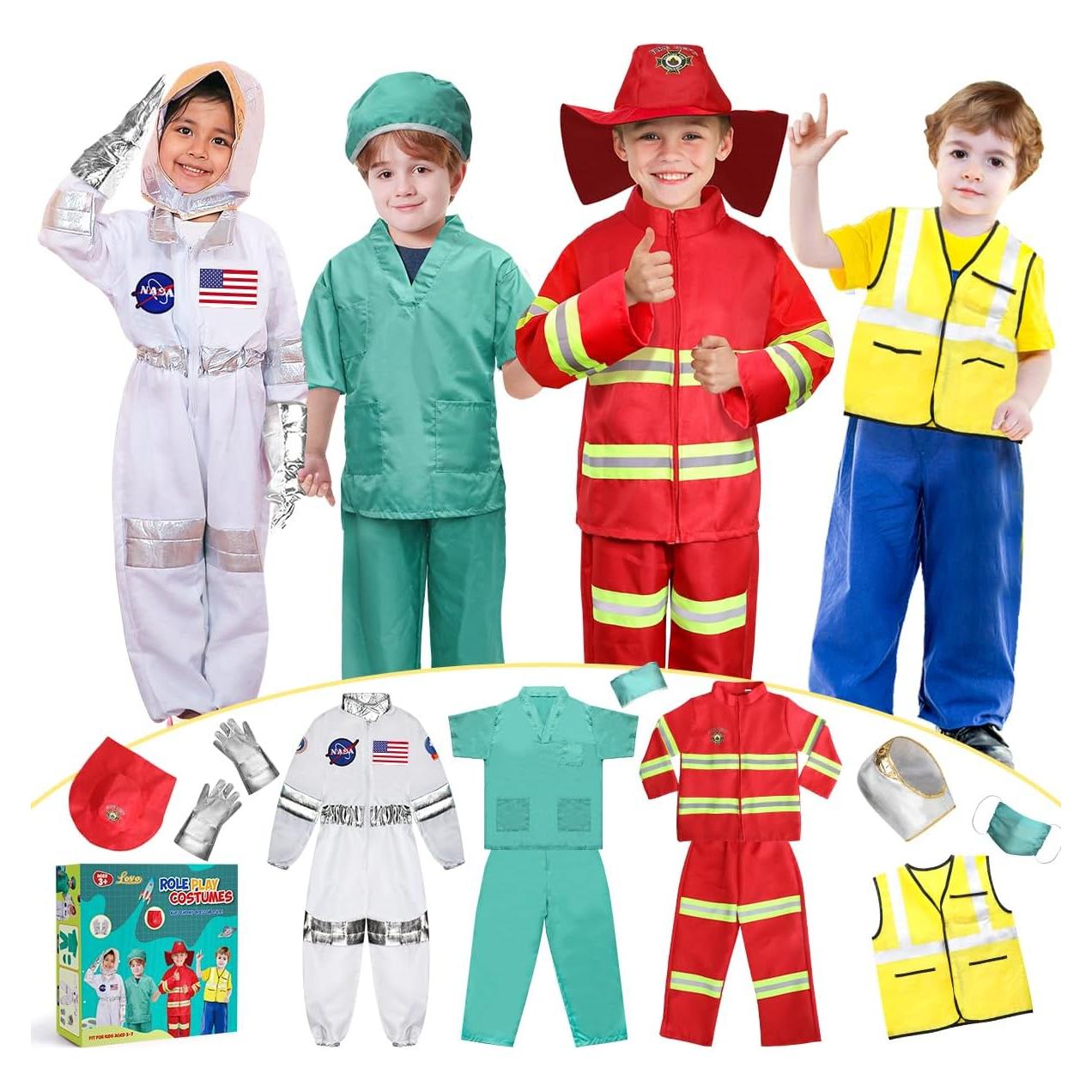 Disfraces de Juego de Roles LOYO para Niños 3-8 Años