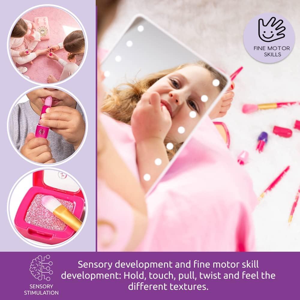 Kit de Maquillaje Infantil BHN 12 Piezas con Bolsa 2 Años+