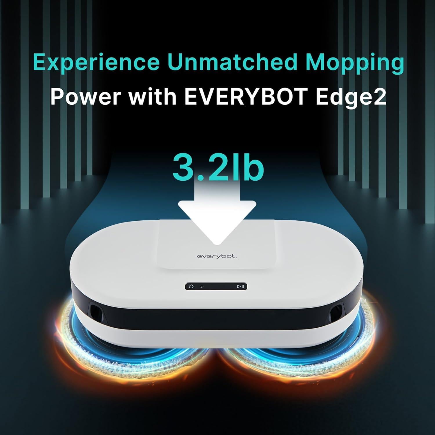 Robot Limpiador EVERYBOT Edge2 - Mopa Giratoria 2024