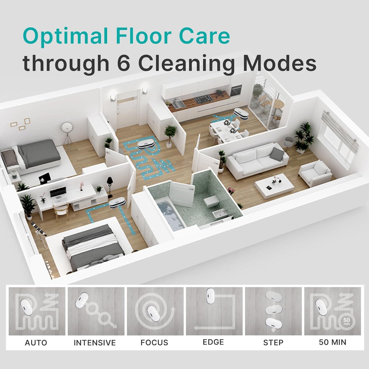 Robot Limpiador EVERYBOT Edge2 - Mopa Giratoria 2024