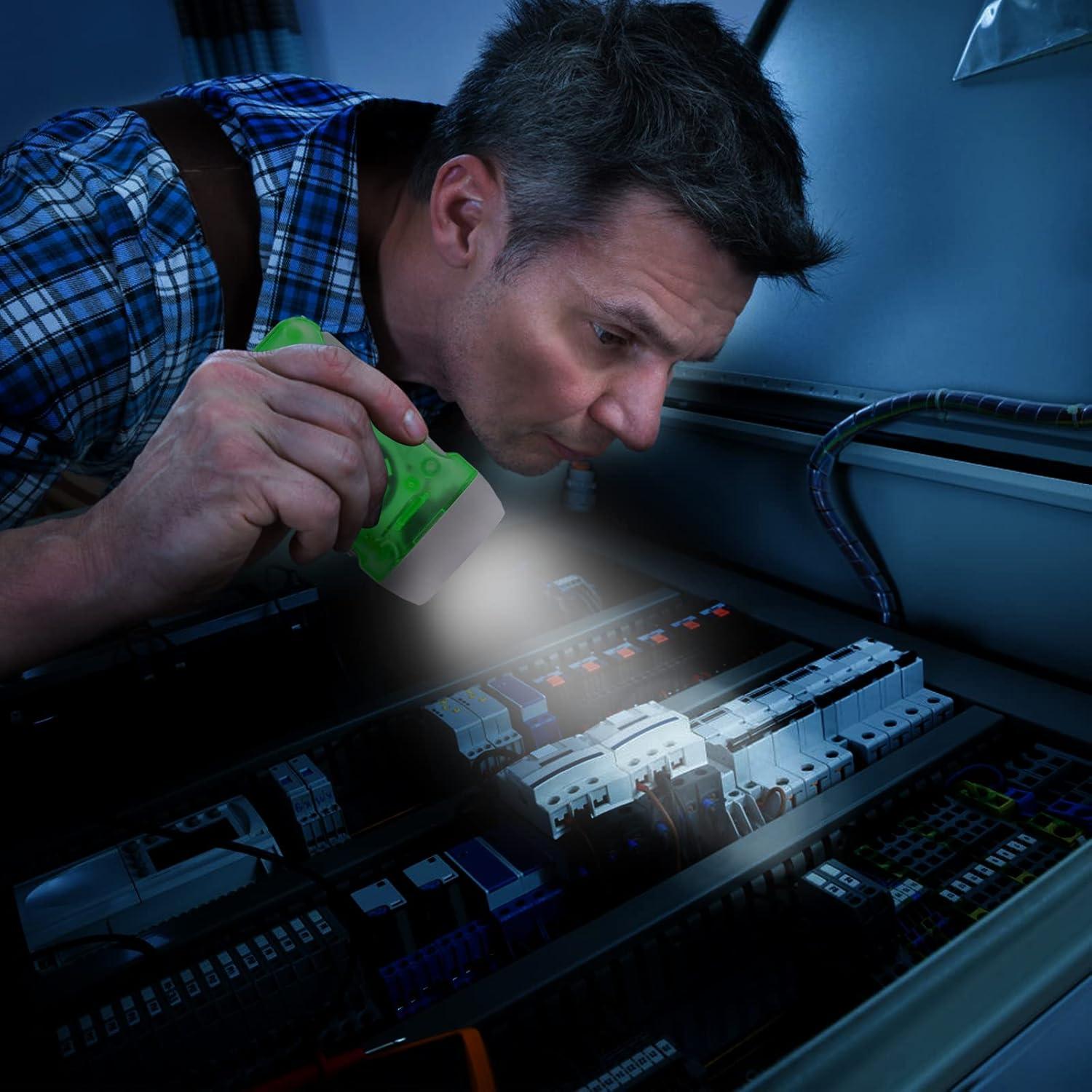 Linternas de Manivela Guyuyii - Paquete de 4 - LED para Emergencias