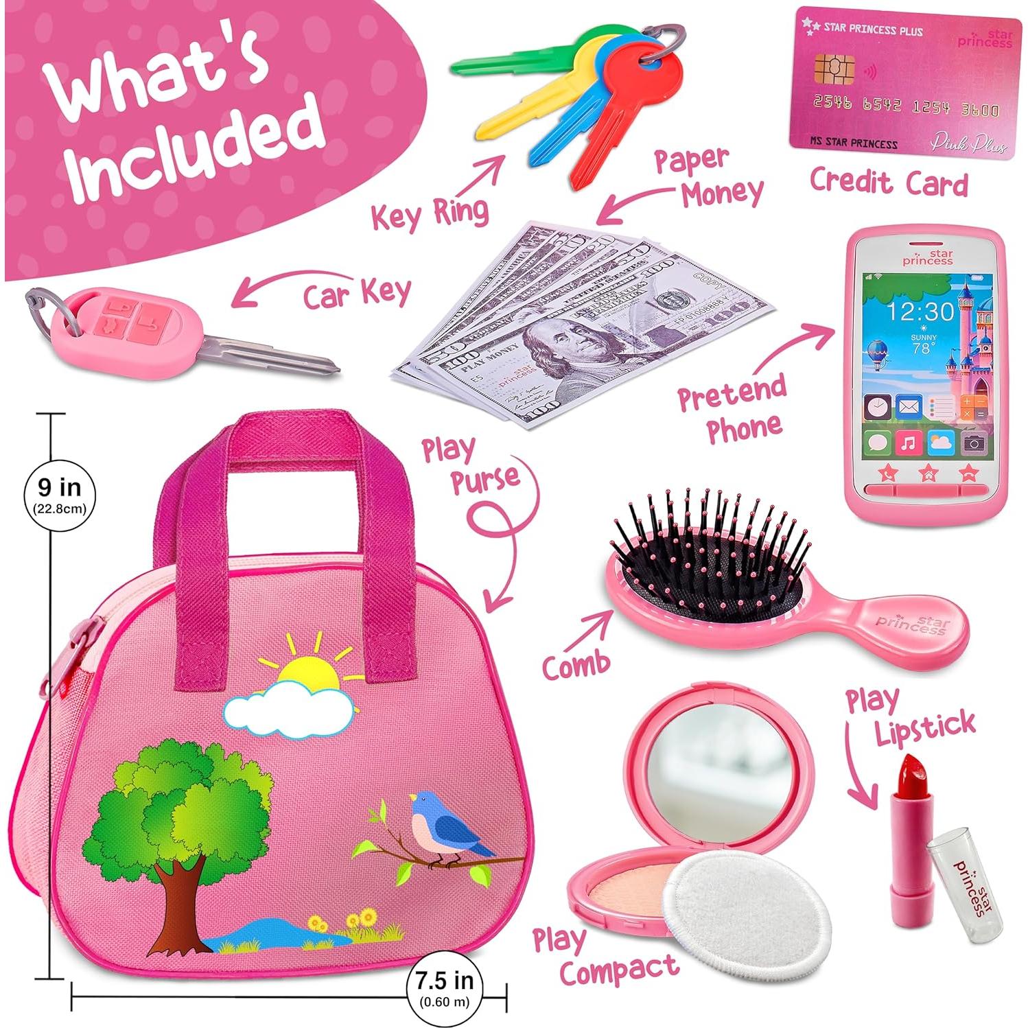 Bolsa de Juego Star Princess con Accesorios para Niñas
