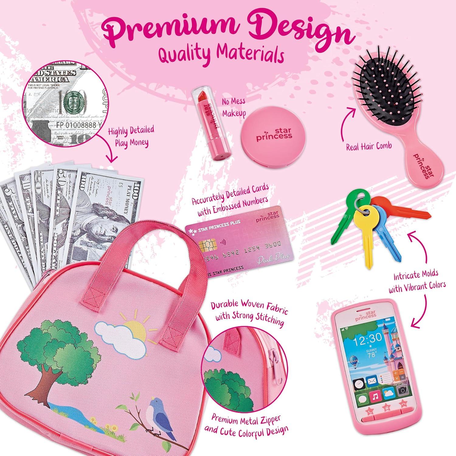 Bolsa de Juego Star Princess con Accesorios para Niñas