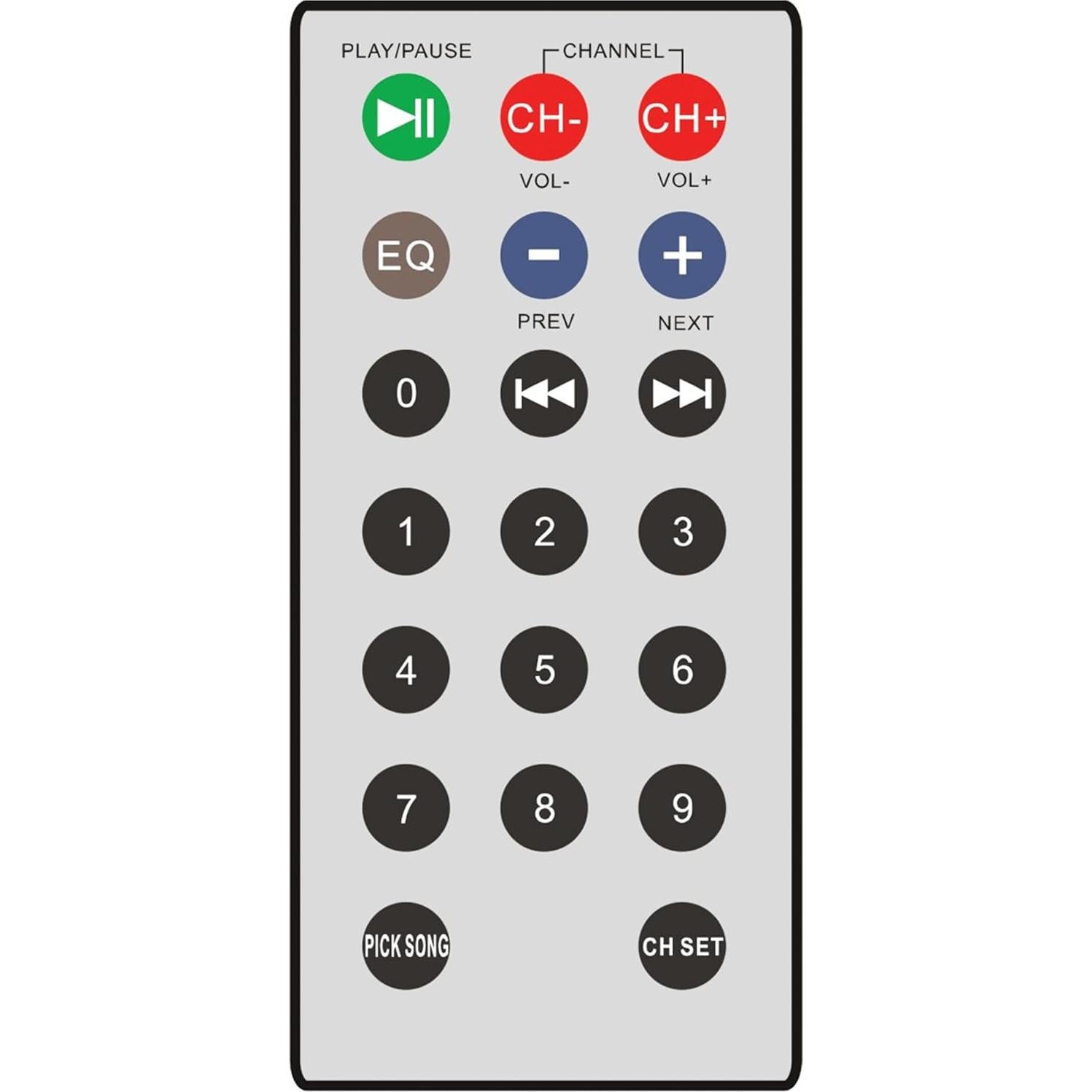 Altavoz Bluetooth IQ Sound IQ-2078DJBT 8" 1000W USB FM