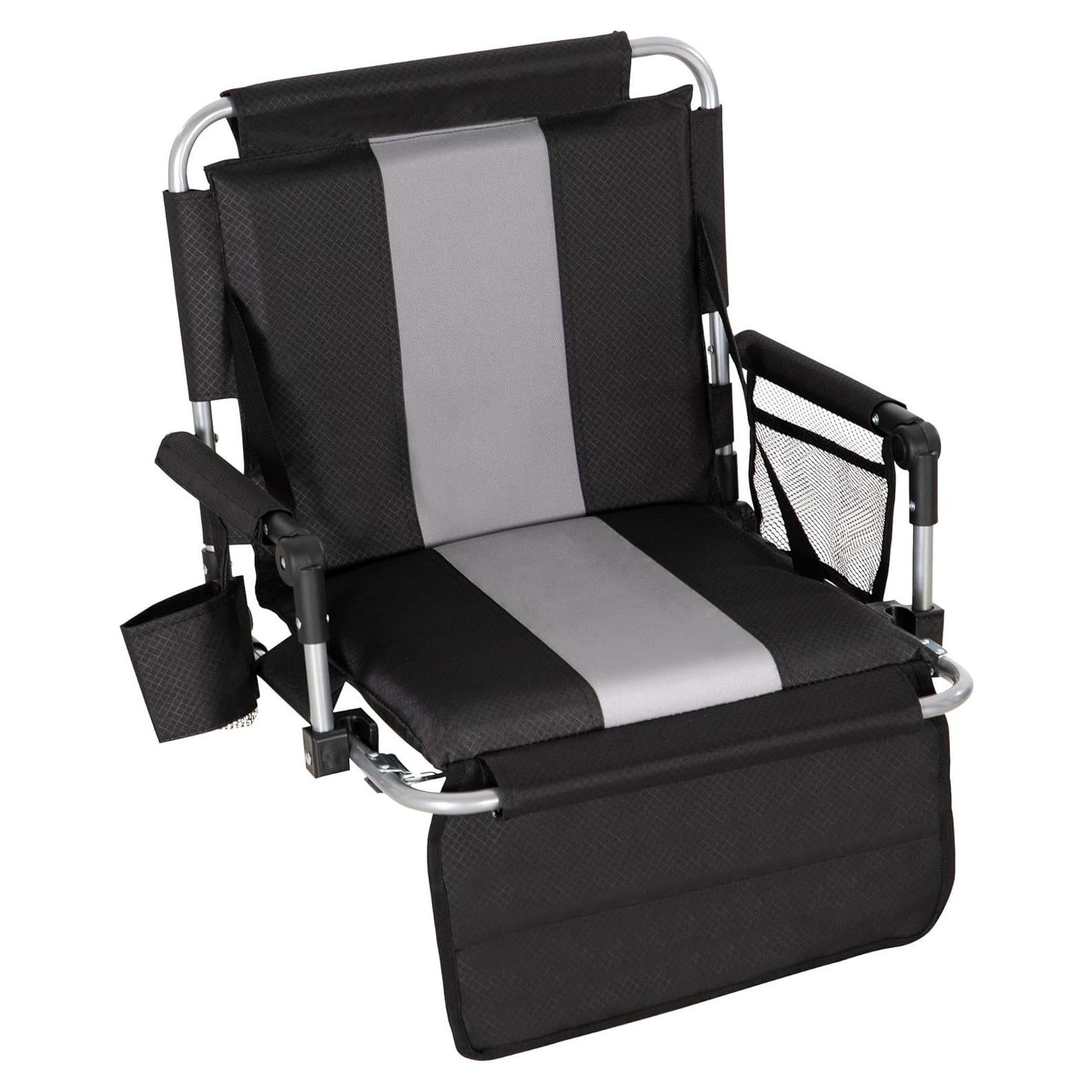 Asiento Plegable de Estadio HIGH POINT SPORTS con Reposabrazos