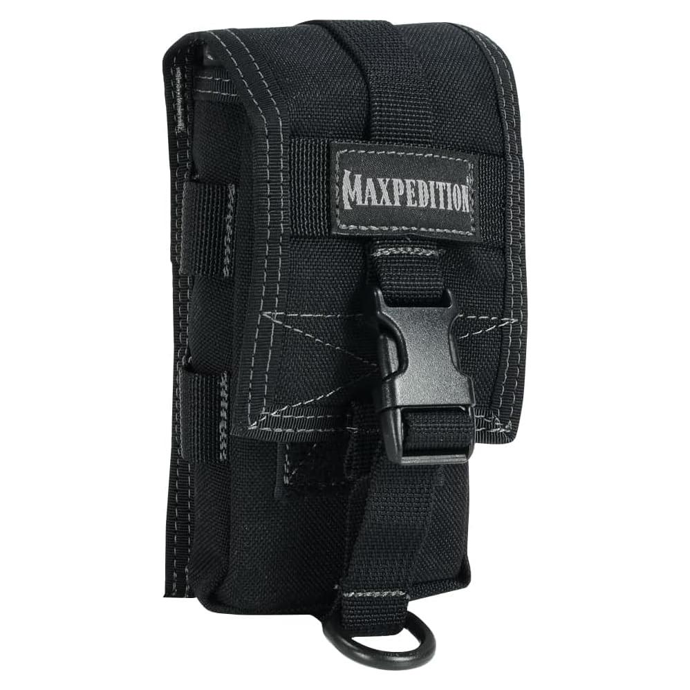 Bolsa Maxpedition TC-2 Pouch Negra - Nylon, 3 Bolsillos