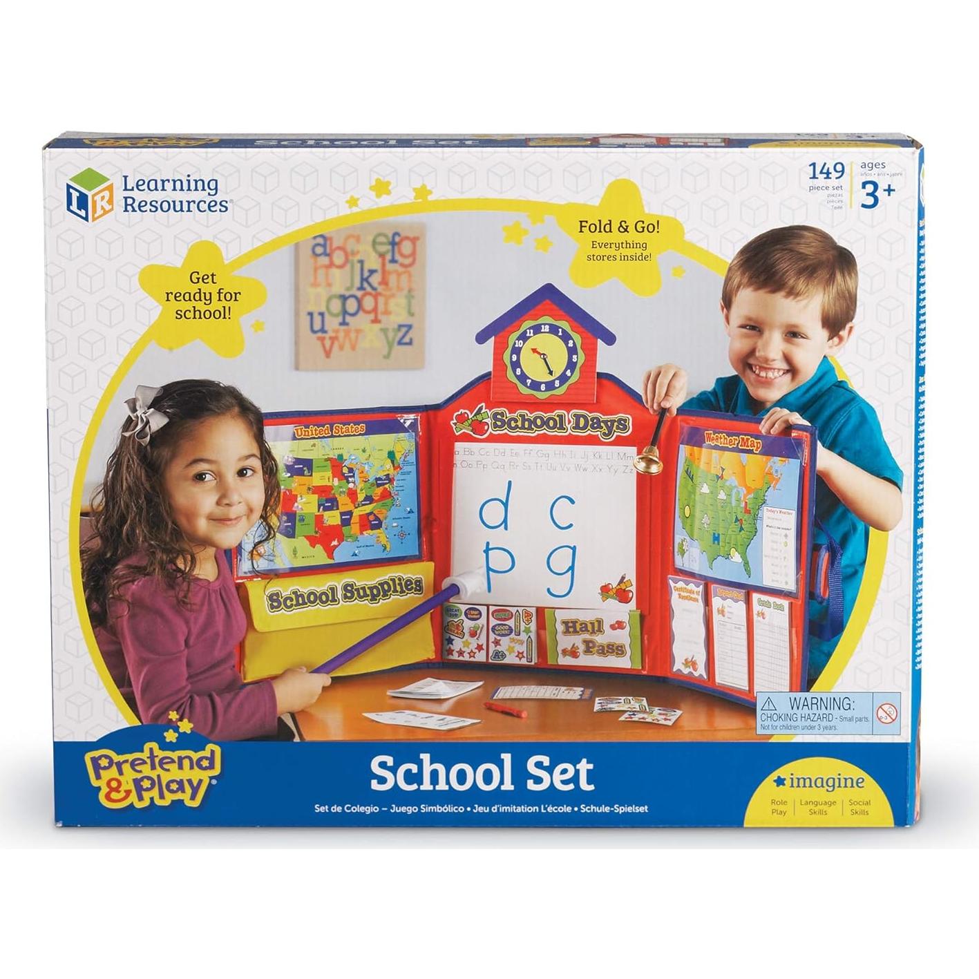 Juego de Escuela Imaginario Learning Resources 149 Piezas