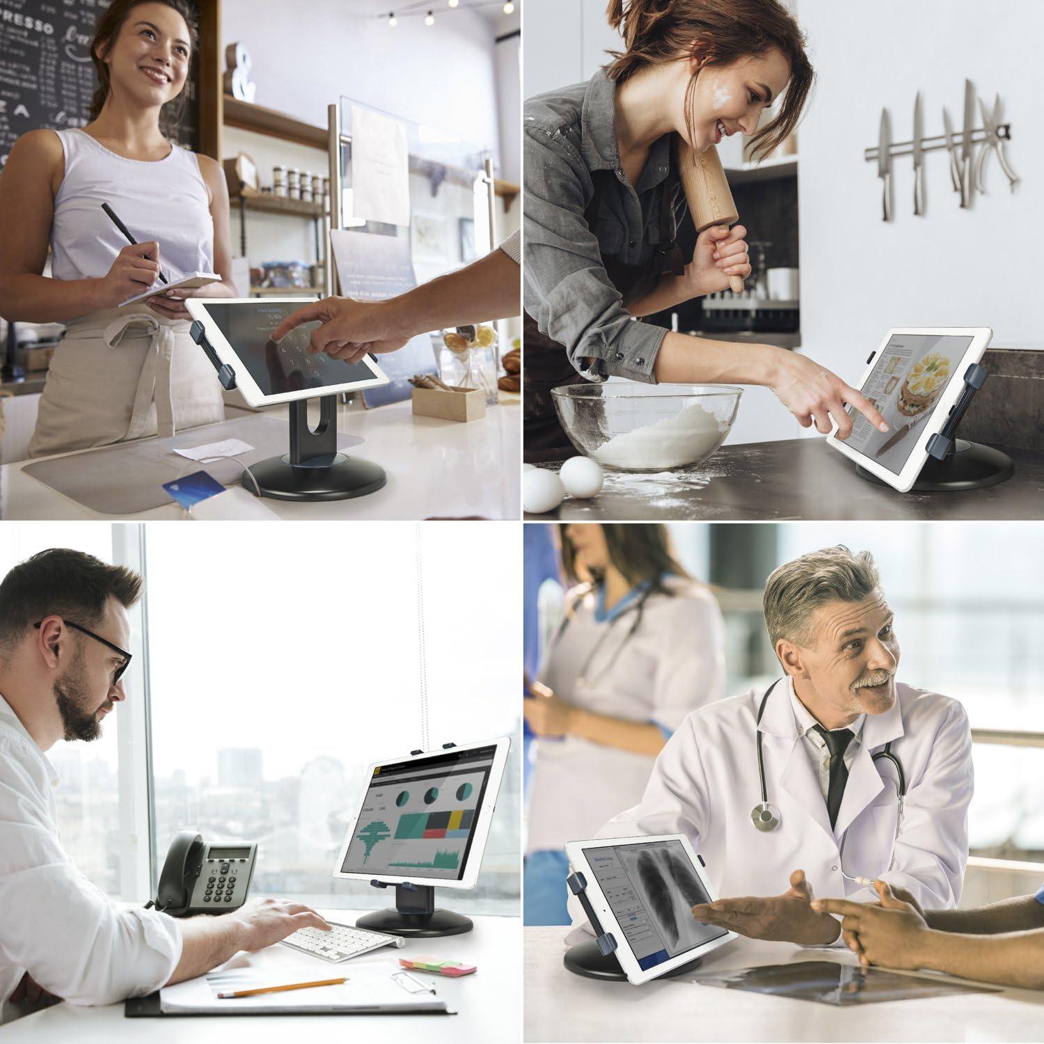 Soporte para Tabletas EHO EH-300100 360° Negro 6"-13"