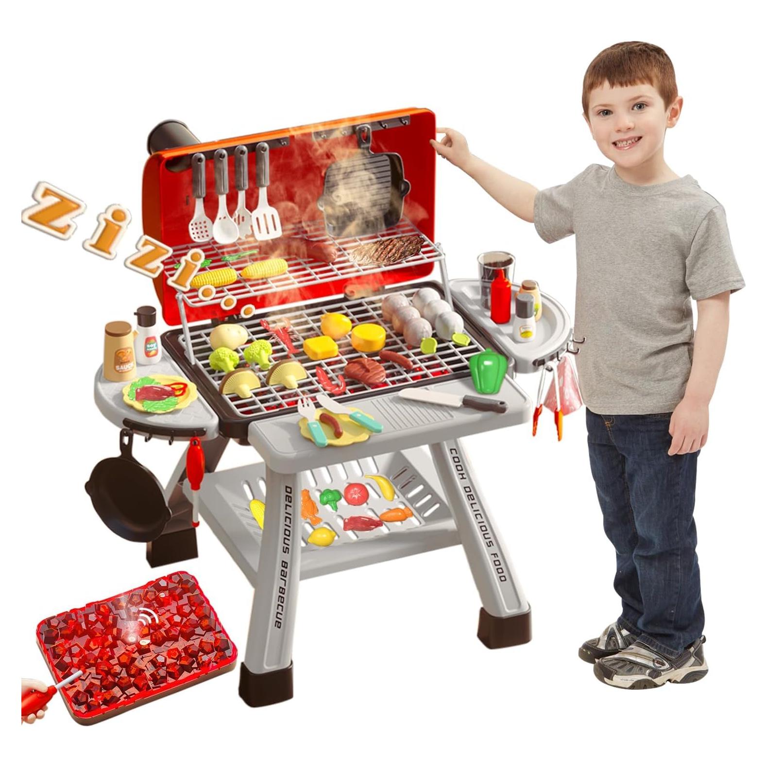 Juego de Parrilla Barbacoa Kimicare 63 Piezas para Niños