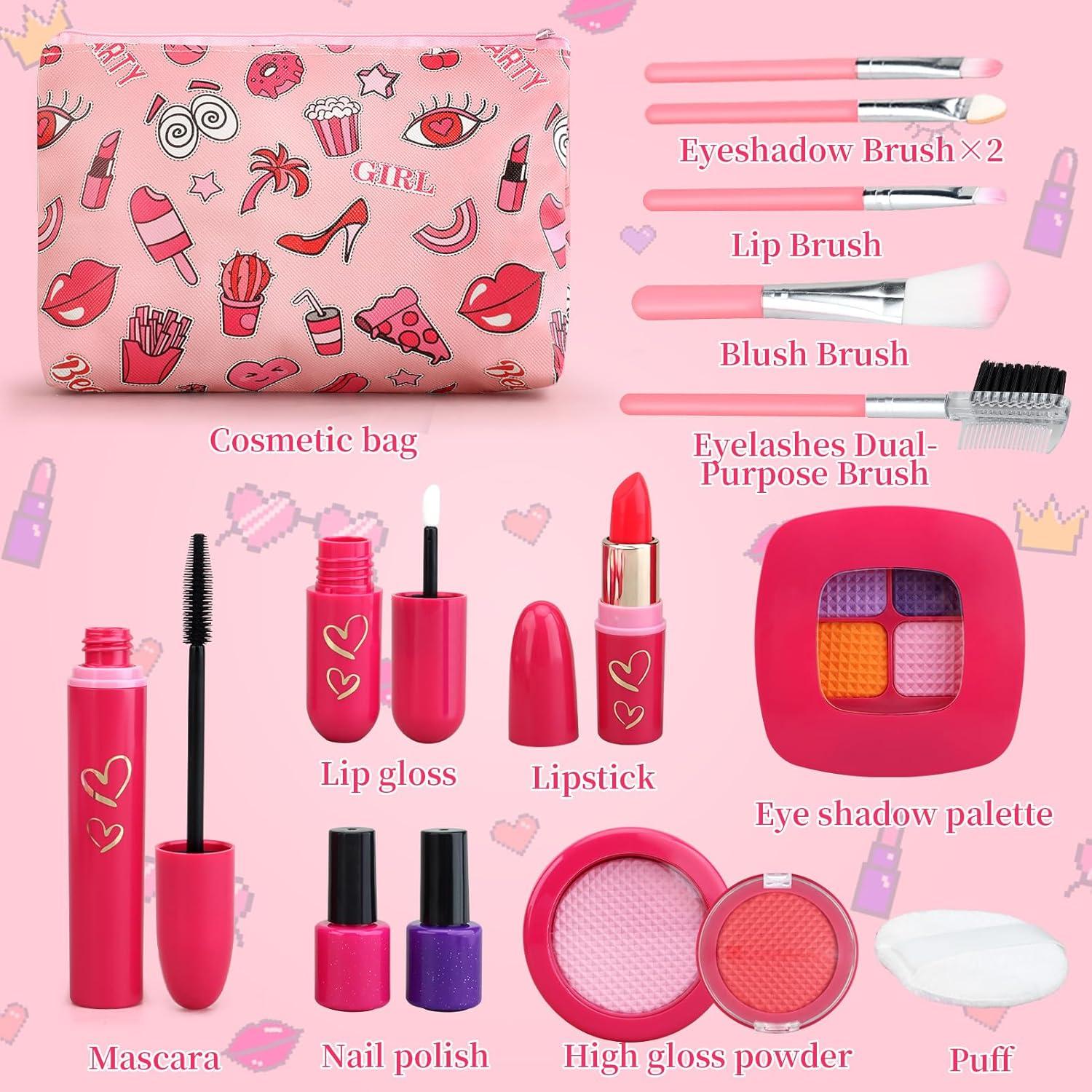 Set de Maquillaje Falso Woumserta para Niñas 3 a 6 Años