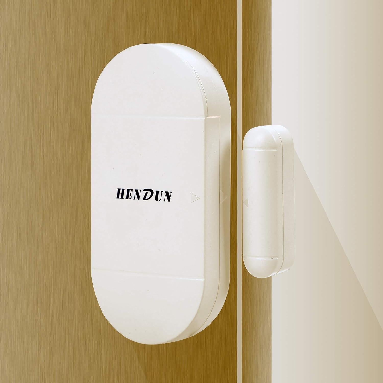 Alarma de Puerta Inalámbrica HENDUN 130dB con Control Remoto