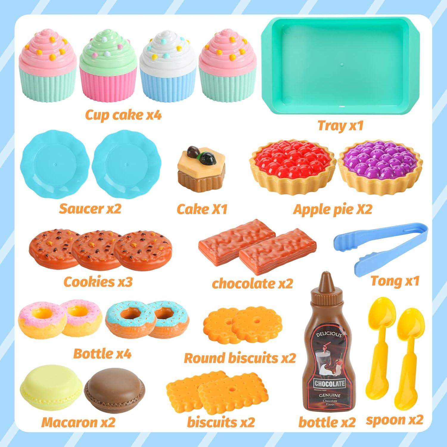 Juego de Juguetes de Postres LOVESTOWN - 29 Piezas