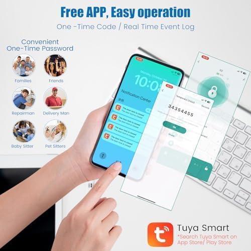 Cerradura Inteligente Devo G2 Huella Dactilar Bluetooth IP54