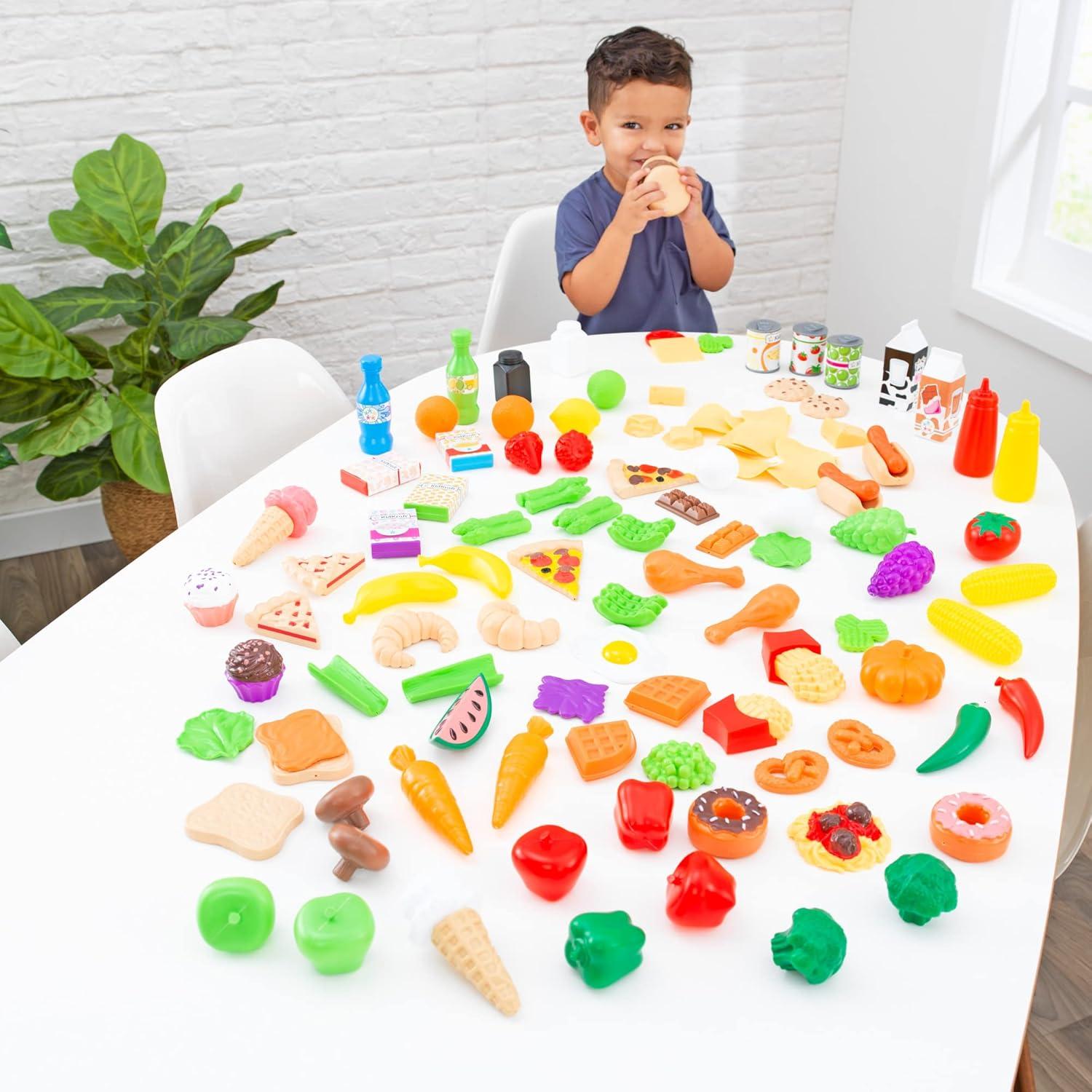 Set de Comida de Juego KidKraft Tasty Treats 115 Piezas