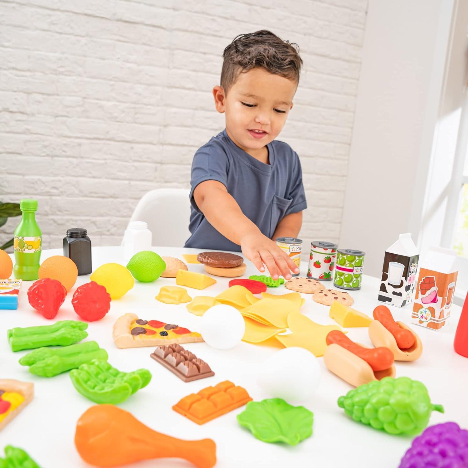 Set de Comida de Juego KidKraft Tasty Treats 115 Piezas