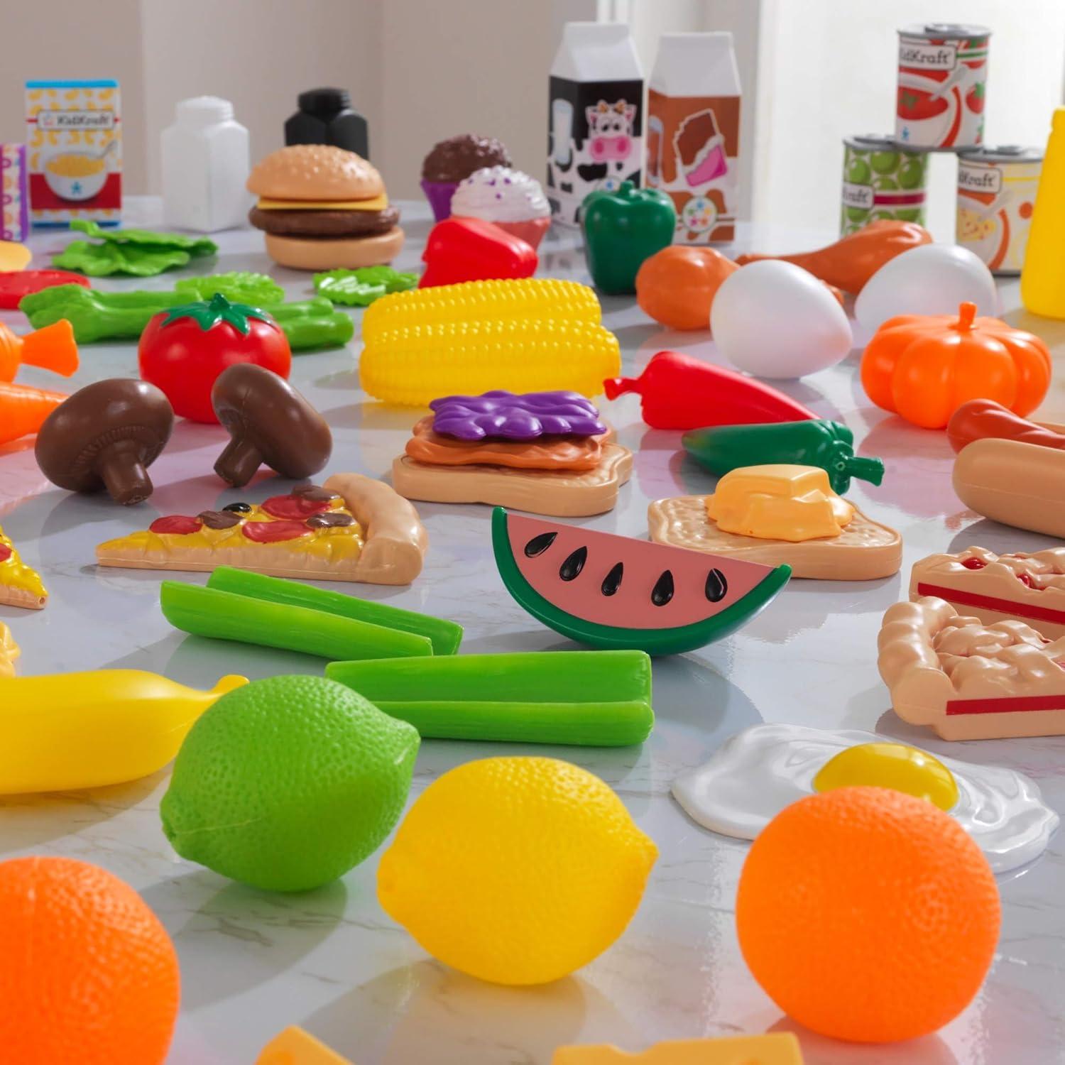 Set de Comida de Juego KidKraft Tasty Treats 115 Piezas
