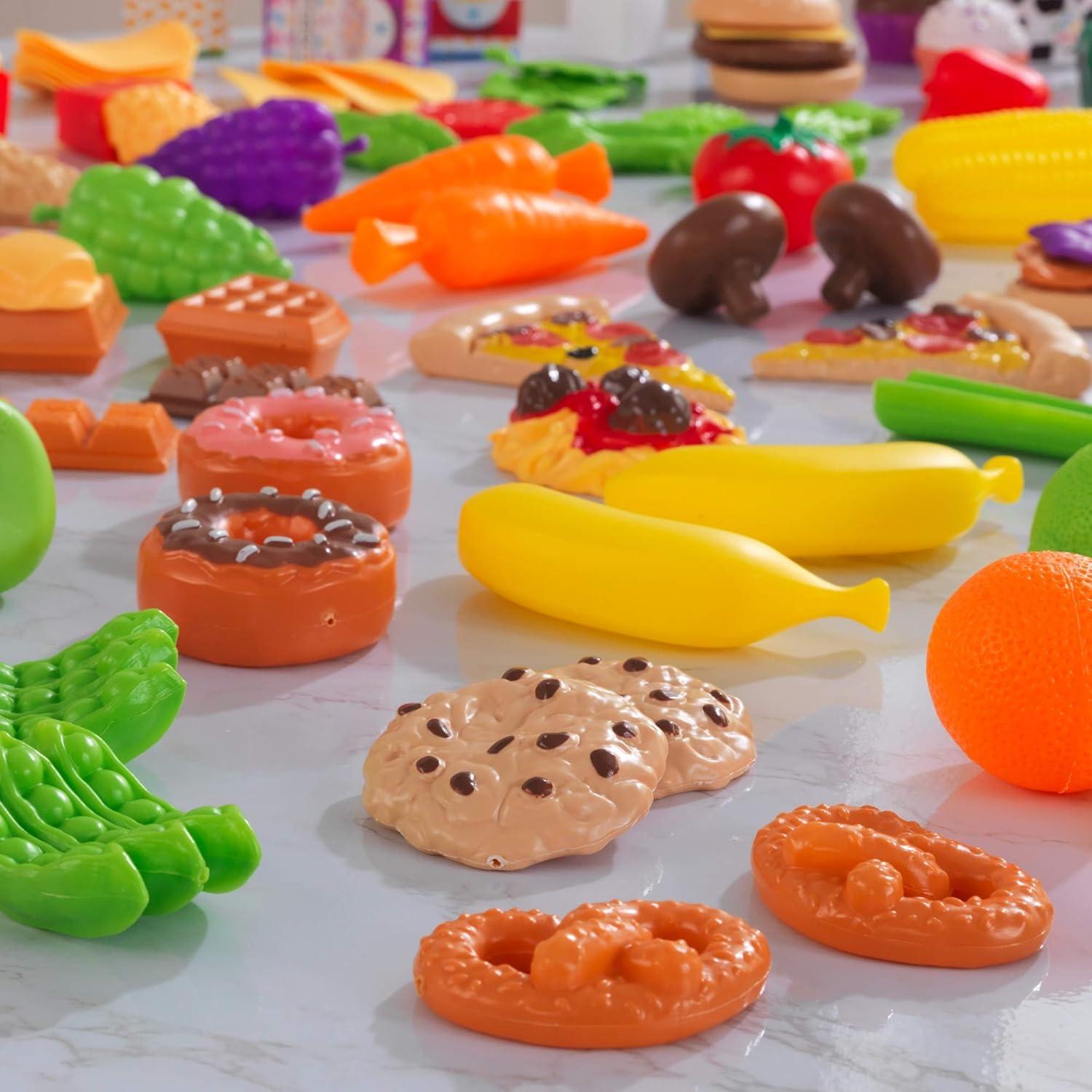 Set de Comida de Juego KidKraft Tasty Treats 115 Piezas
