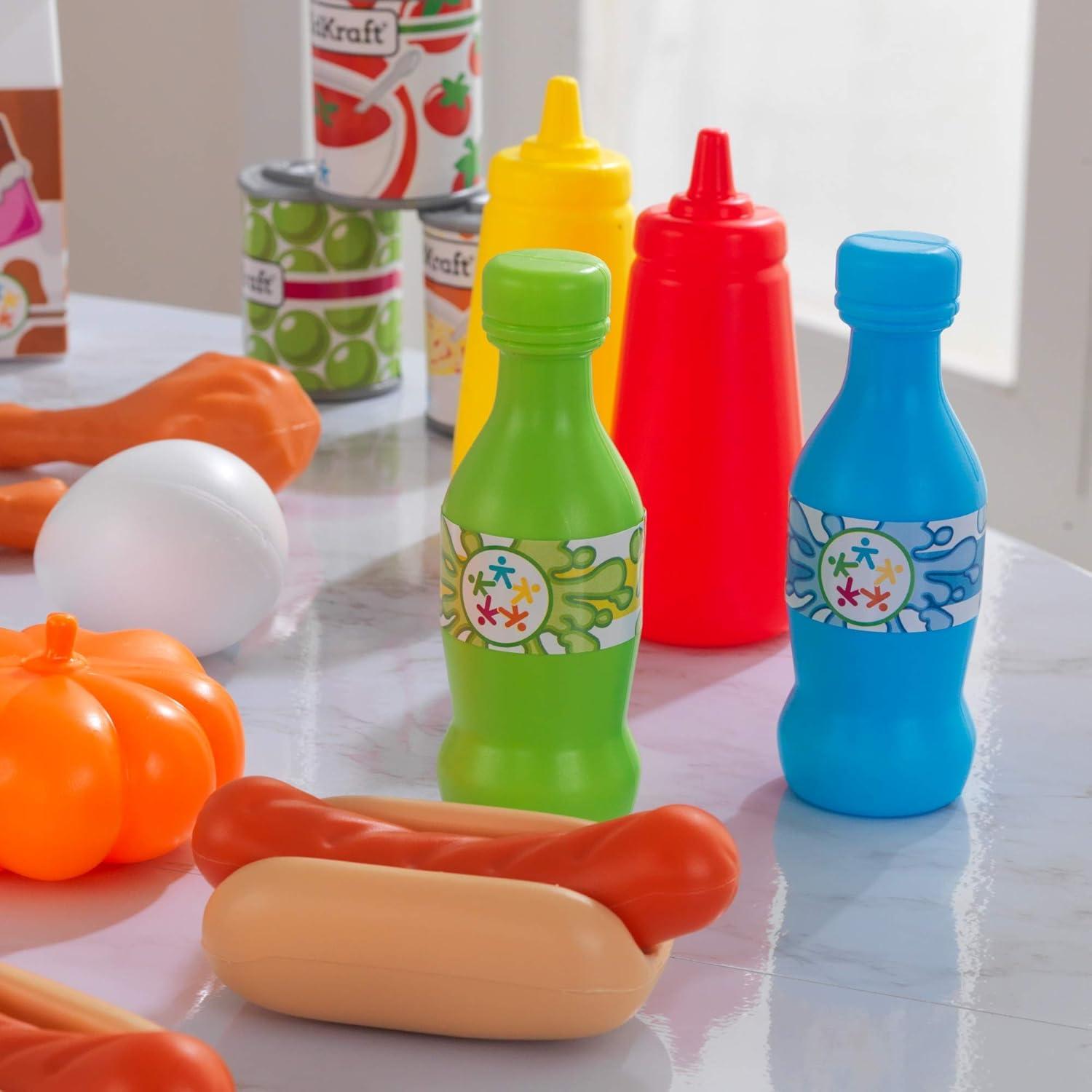 Set de Comida de Juego KidKraft Tasty Treats 115 Piezas