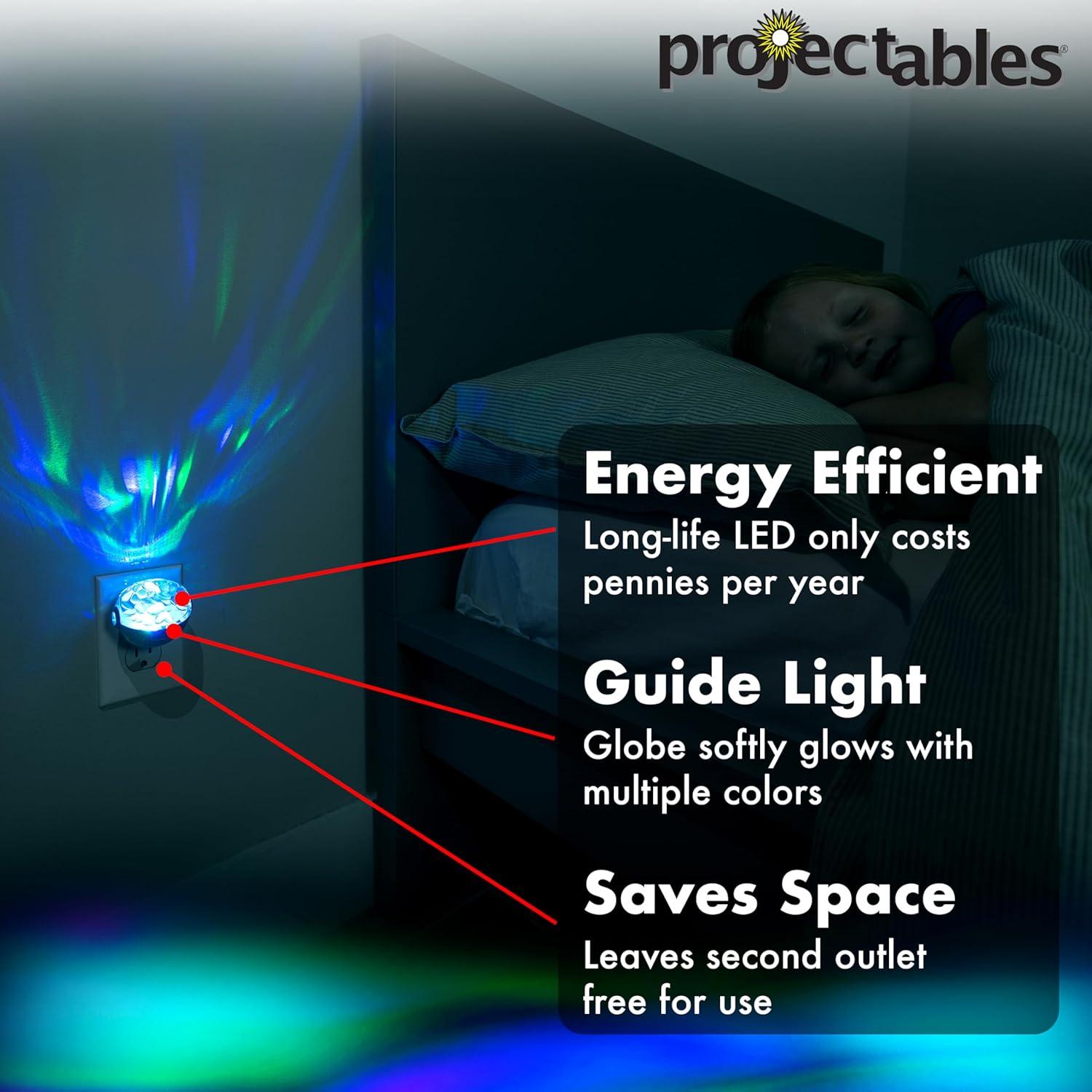 Luz Nocturna Proyectable Energizer - Aurora Boreal LED