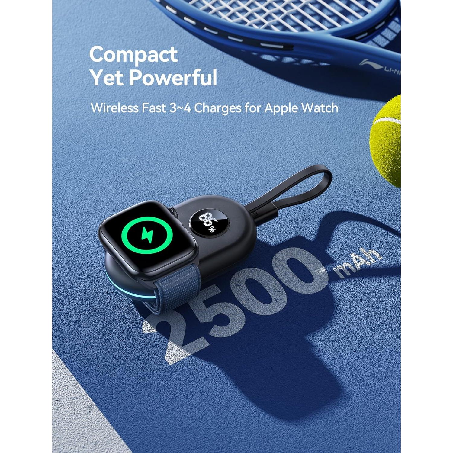 Cargador Portátil Inalámbrico JOYROOM 2500mAh para Apple Watch