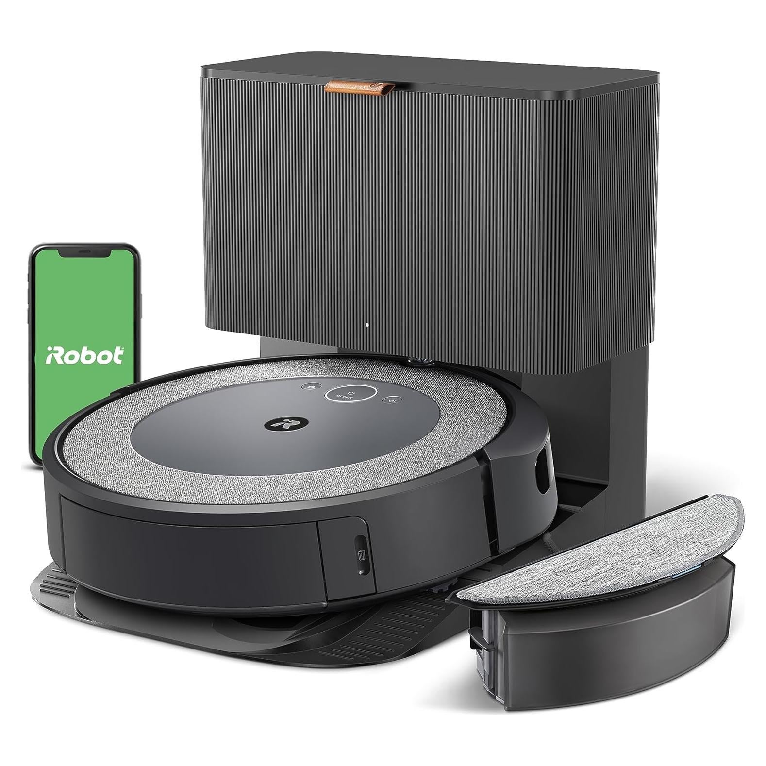 Robot Aspirador y Mopa iRobot Roomba Combo i5+ Autovaciable