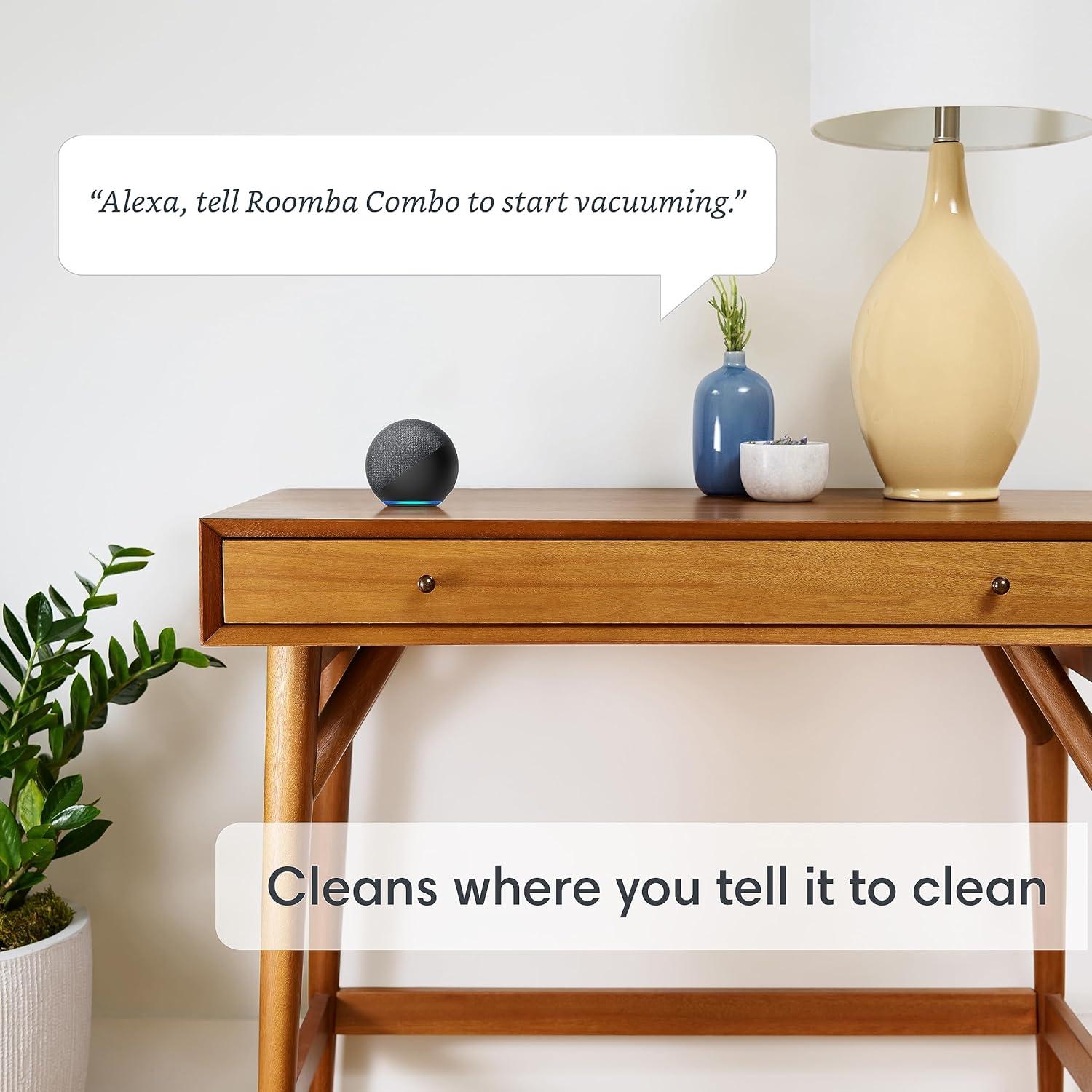 Robot Aspirador y Mopa iRobot Roomba Combo i5+ Autovaciable