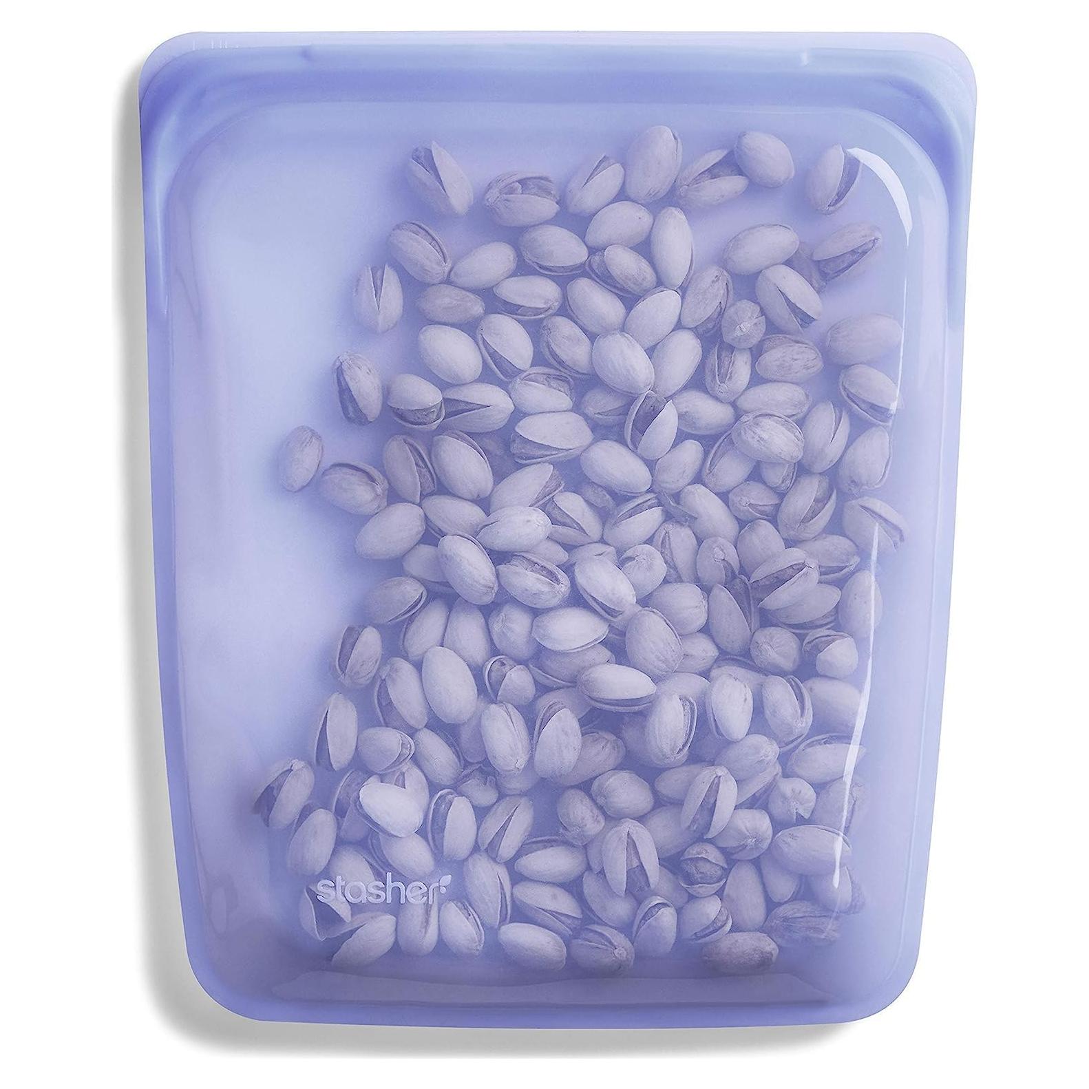 Bolsa de Almacenamiento de Silicona Stasher 1.89 L Amatista