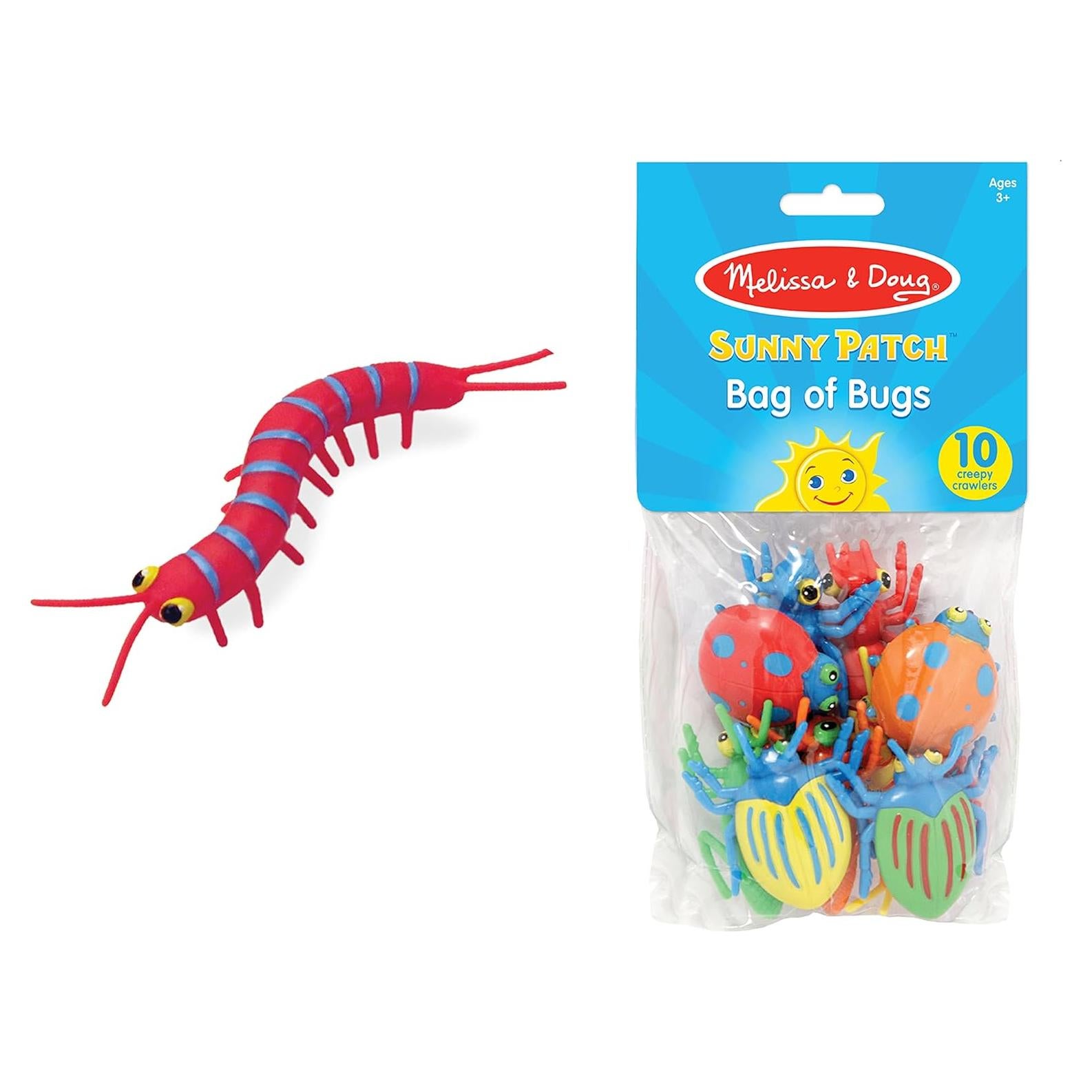 Bolsa de Insectos Coloridos Melissa & Doug 10 Piezas