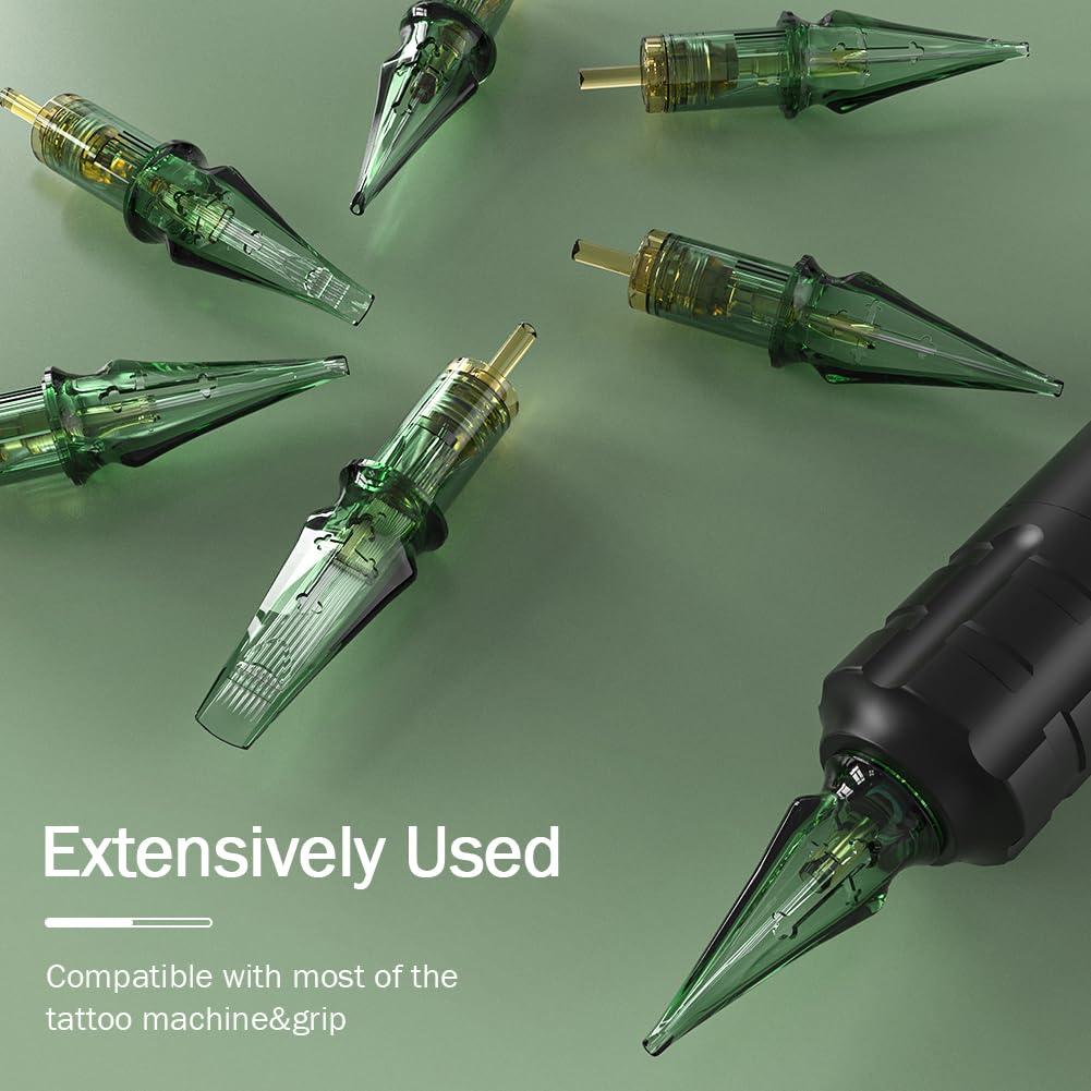 Agujas de Tatuaje Solong Pro 20Pcs Cartucho 1001RL Redondo