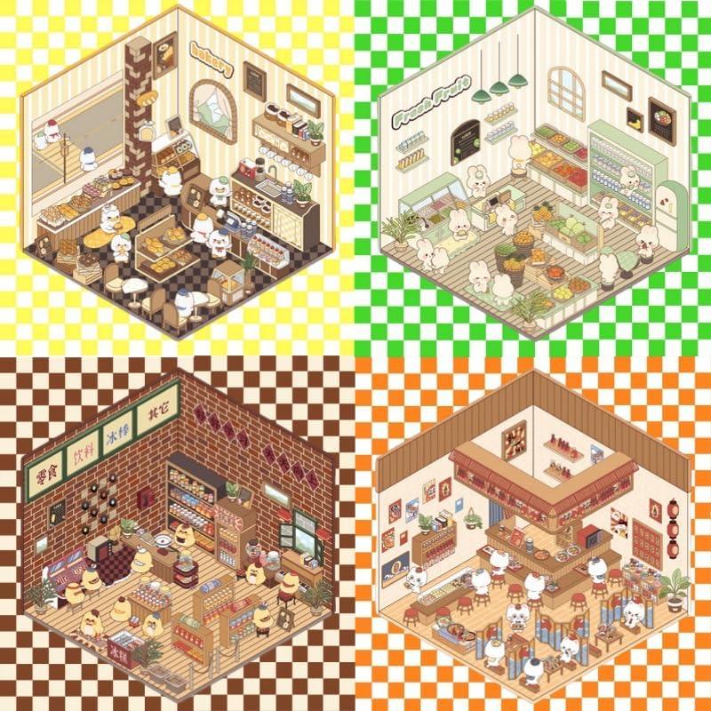 Pegatinas 3D DSNJPZX para Decoración Creativa - 5 Pcs