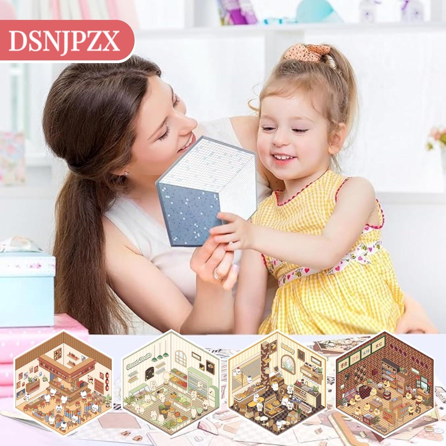 Pegatinas 3D DSNJPZX para Decoración Creativa - 5 Pcs