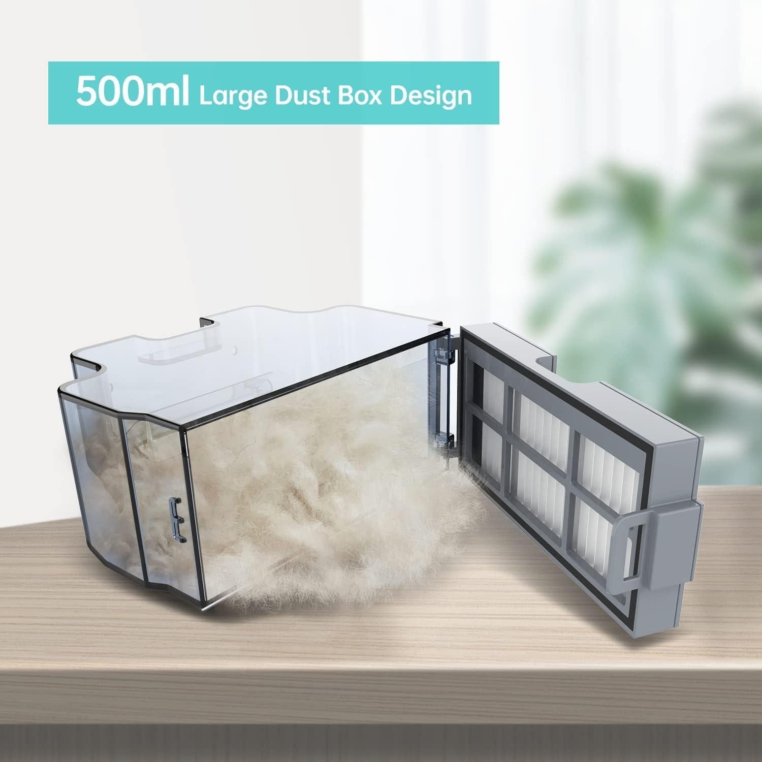 Aspiradora Robot Lefant M210, 120 Min, Control por App, Negro