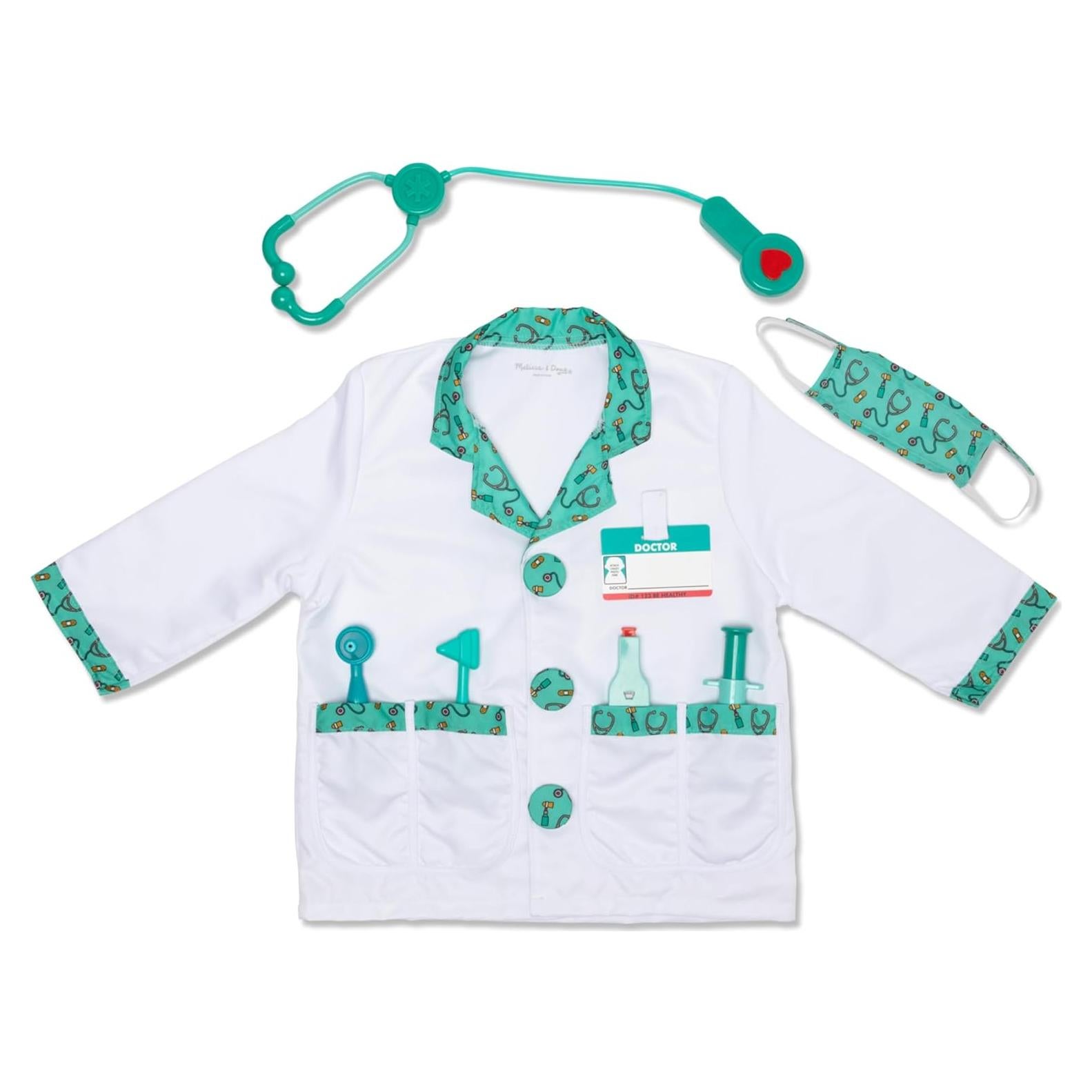 Conjunto Disfraz de Doctor Melissa & Doug 8 Piezas