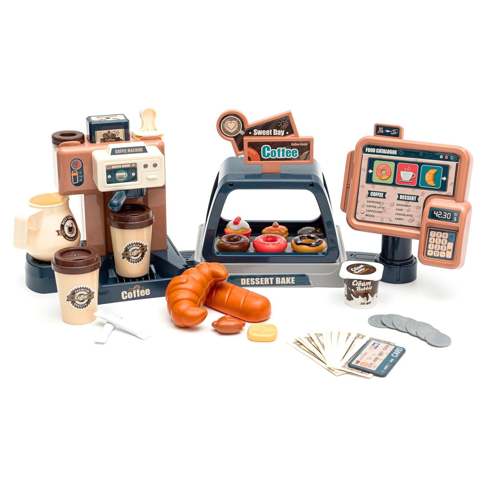 Jomifin Juguete de Rol Cafetería 41 Piezas para Niños