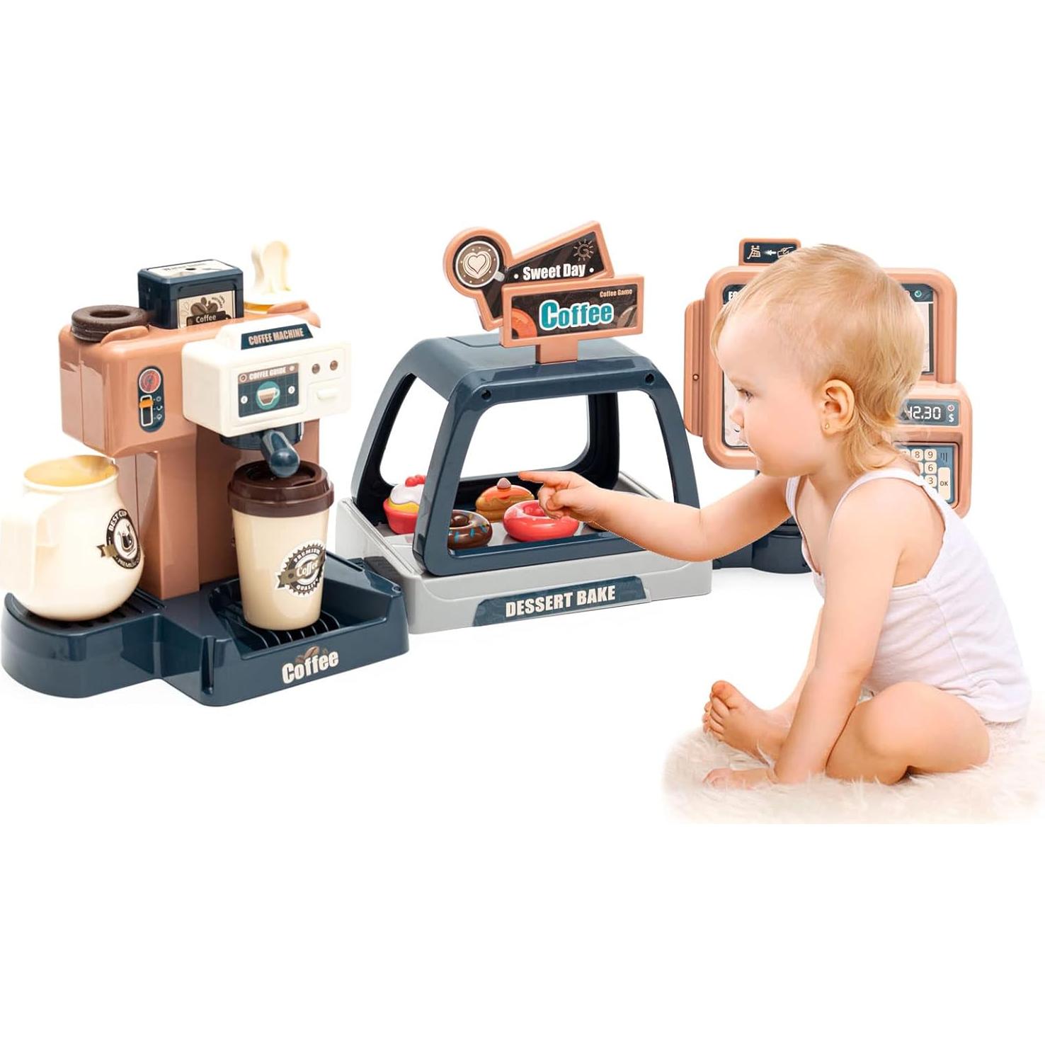 Jomifin Juguete de Rol Cafetería 41 Piezas para Niños