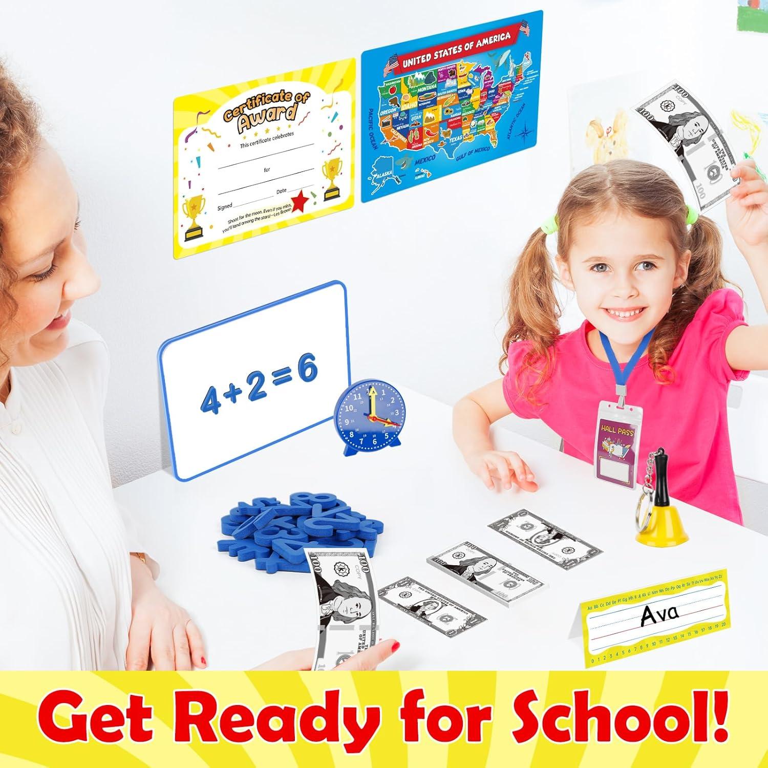 Juego de Rol Educativo 115 Piezas para Niños - Maestro