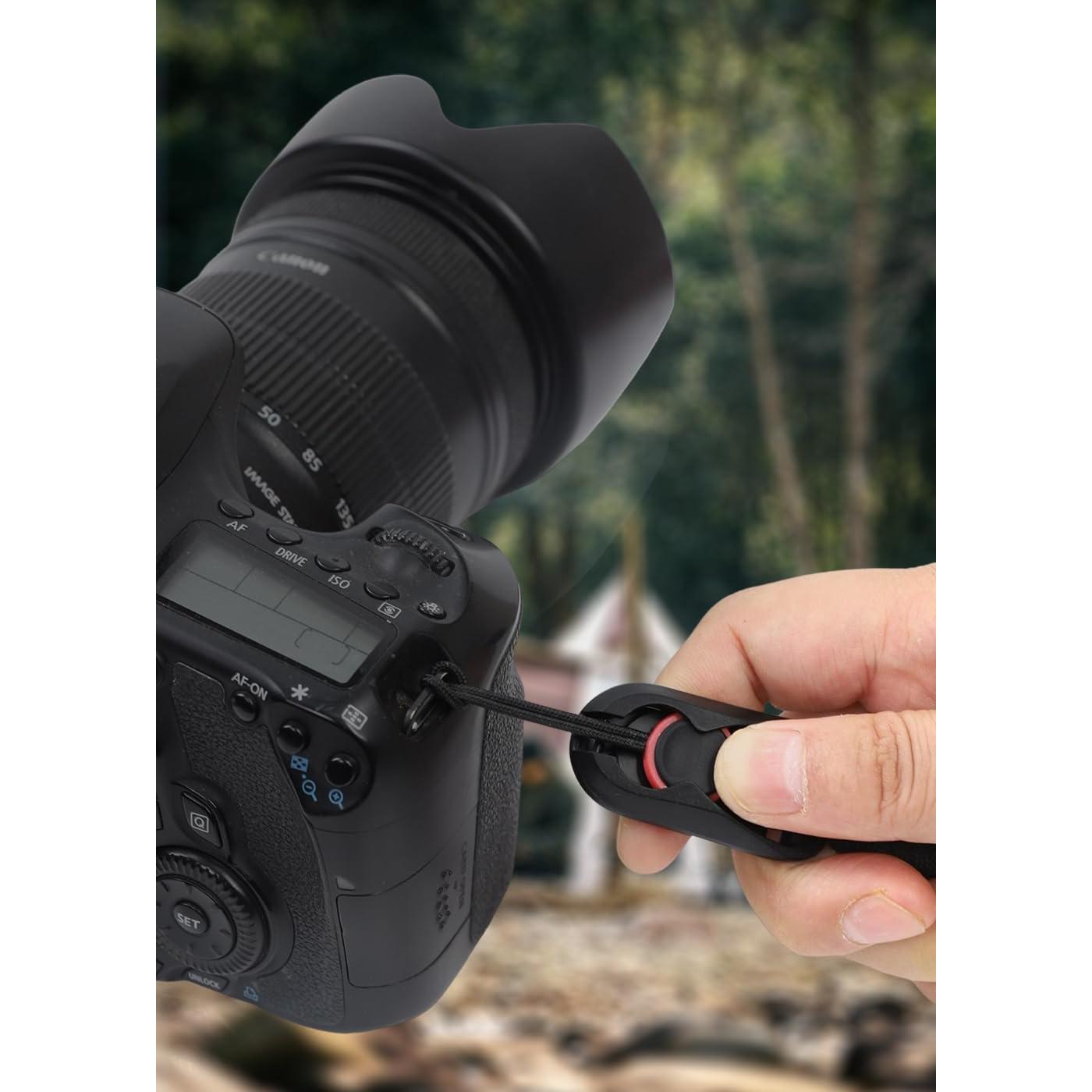 Correa de muñeca ZXZone para cámara DSLR 33cm negra