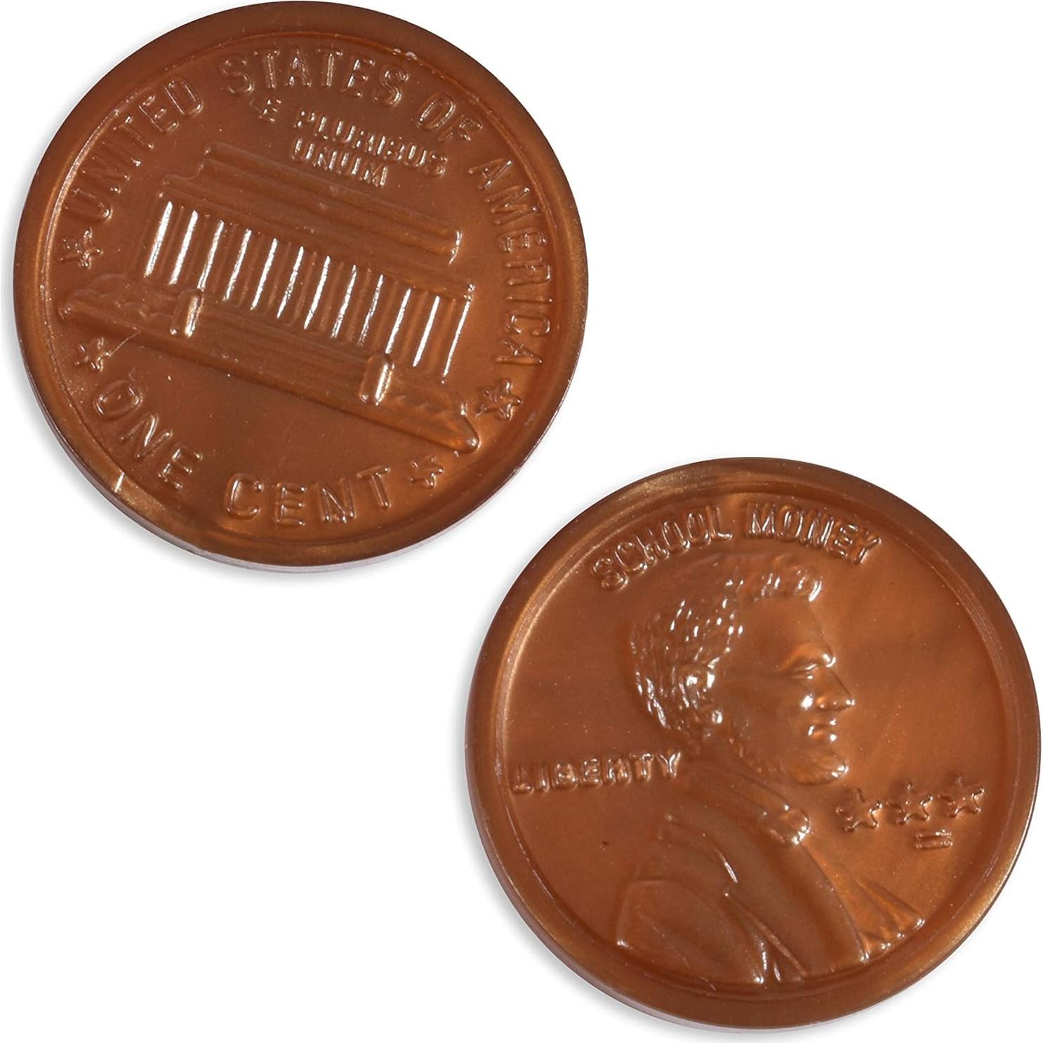 Conjunto de Monedas de Aprendizaje 94 Piezas - Juego Realista