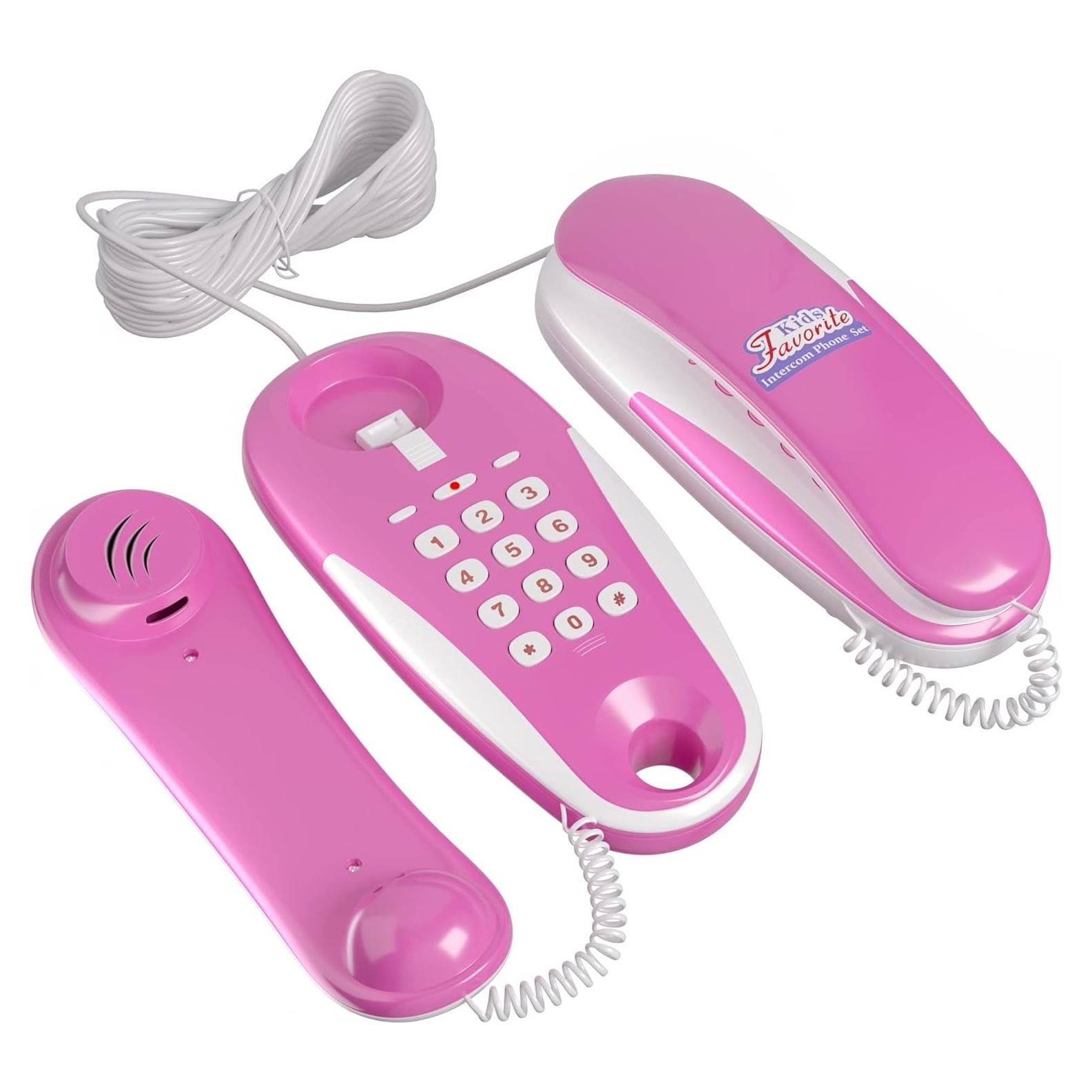 Teléfono de Juguete ECLENYES para Niños con Sonidos Reales