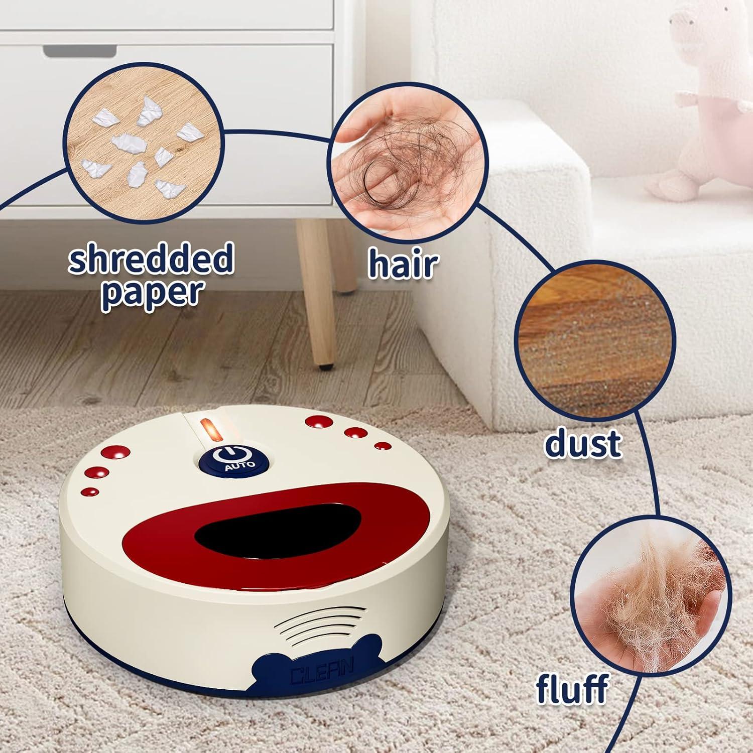 Juego de Limpieza para Niños Jovow 10 Piezas Aspiradora Realista