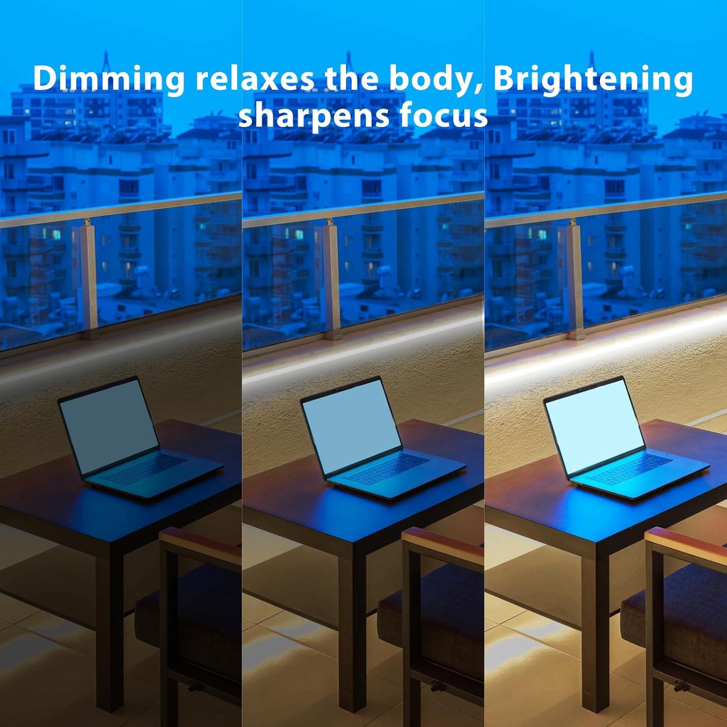 Cuerda de Luz LED Neon 10M Adlkirg IP65 Blanca Diurna