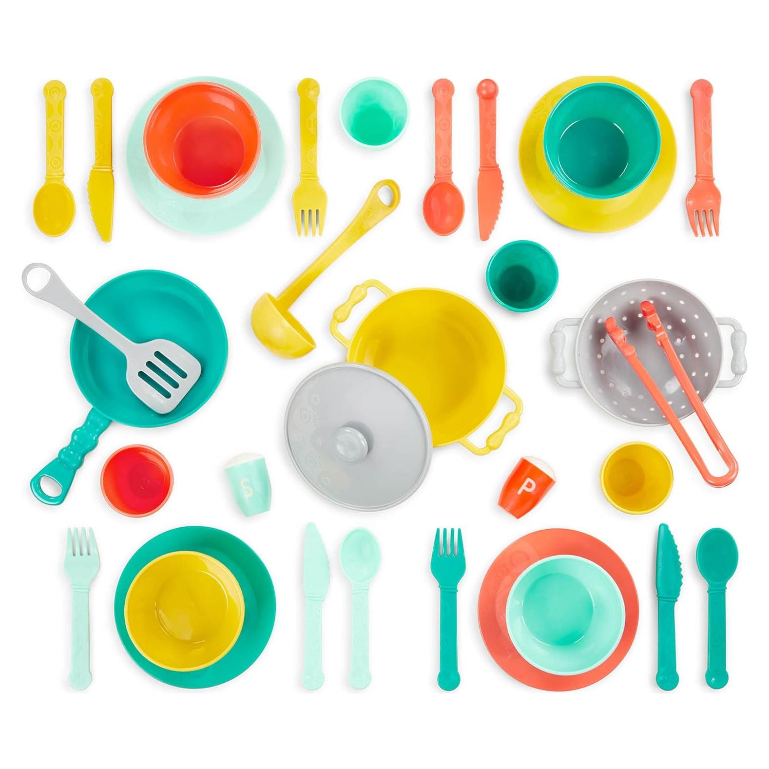 Set de Cocina Mini Chef B. toys - 33 Piezas para Niños