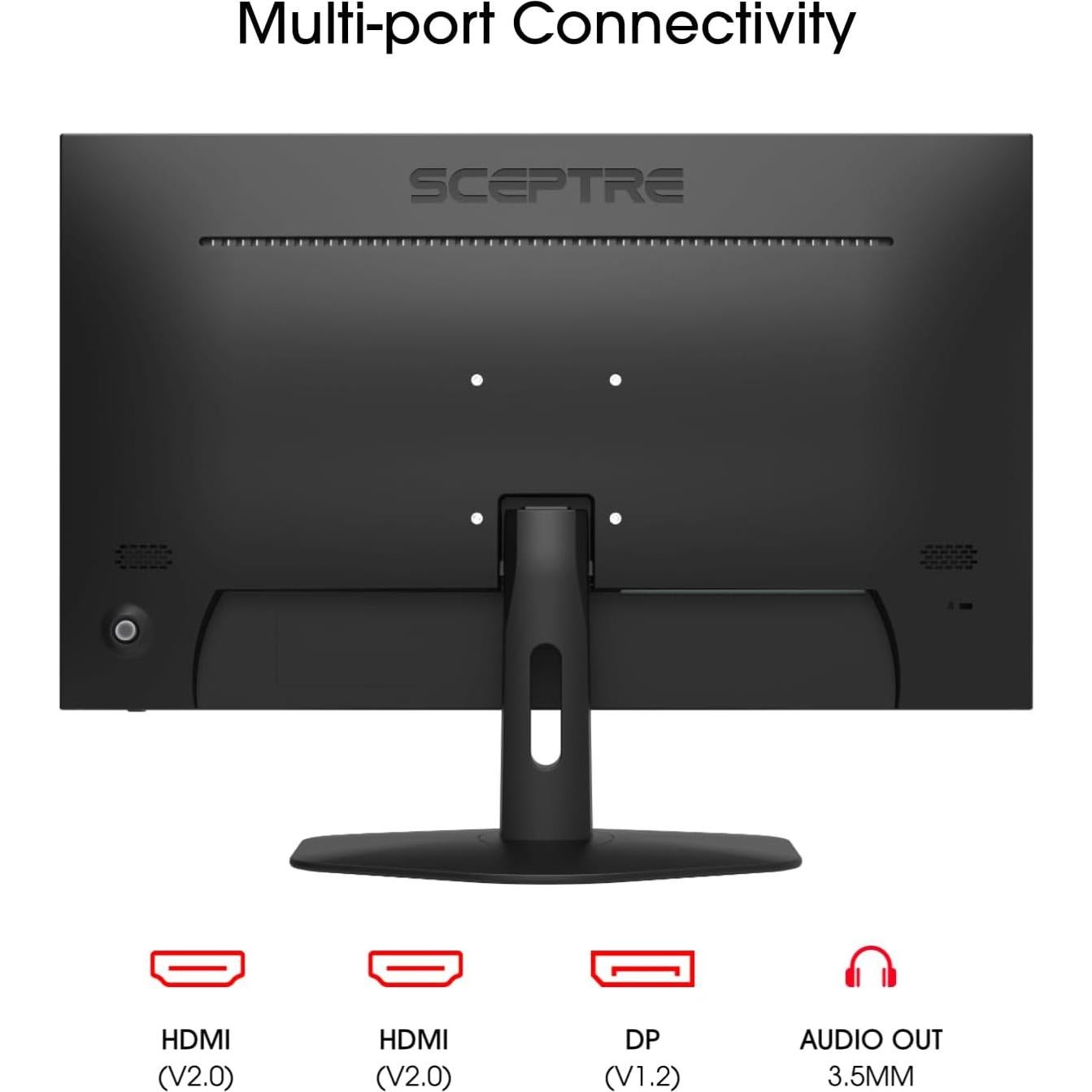 Monitor Sceptre 27" FHD 100Hz 1ms HDMI DP Altavoces