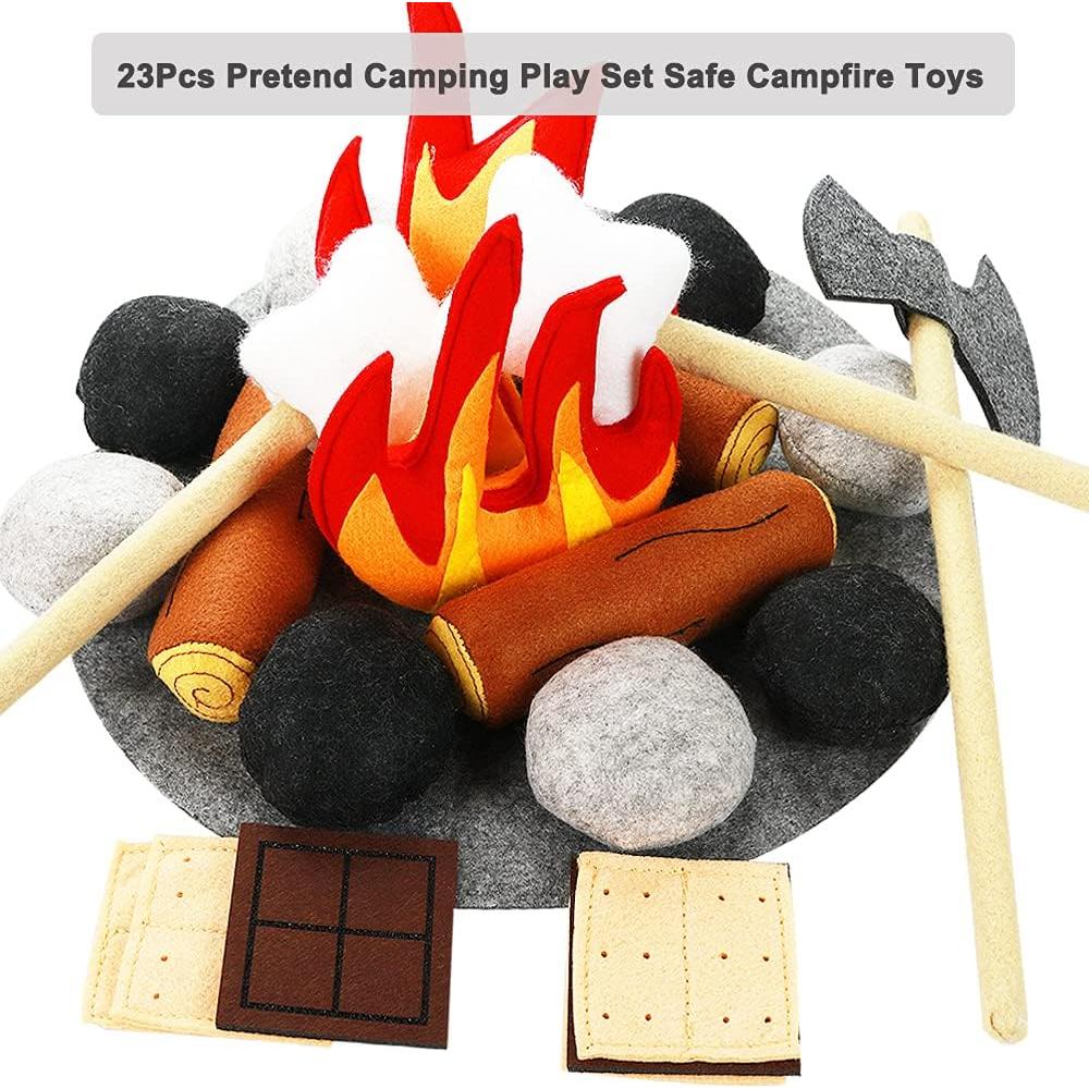 Set de Juguetes de Camping Yowlieu 23 Piezas para Niños