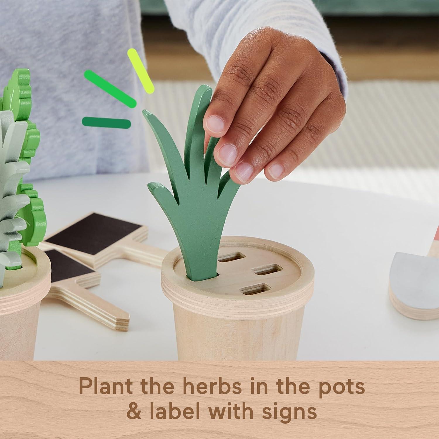 Juego de Jardinería de Madera Fisher-Price 12 Piezas