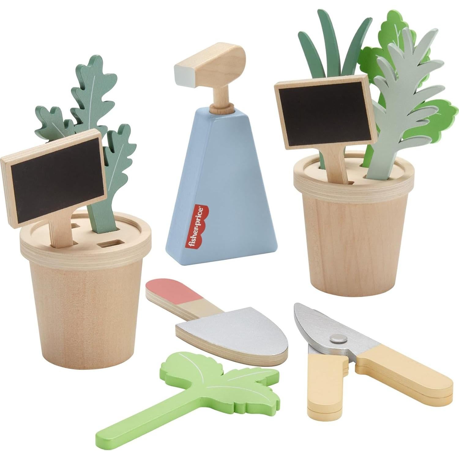 Juego de Jardinería de Madera Fisher-Price 12 Piezas