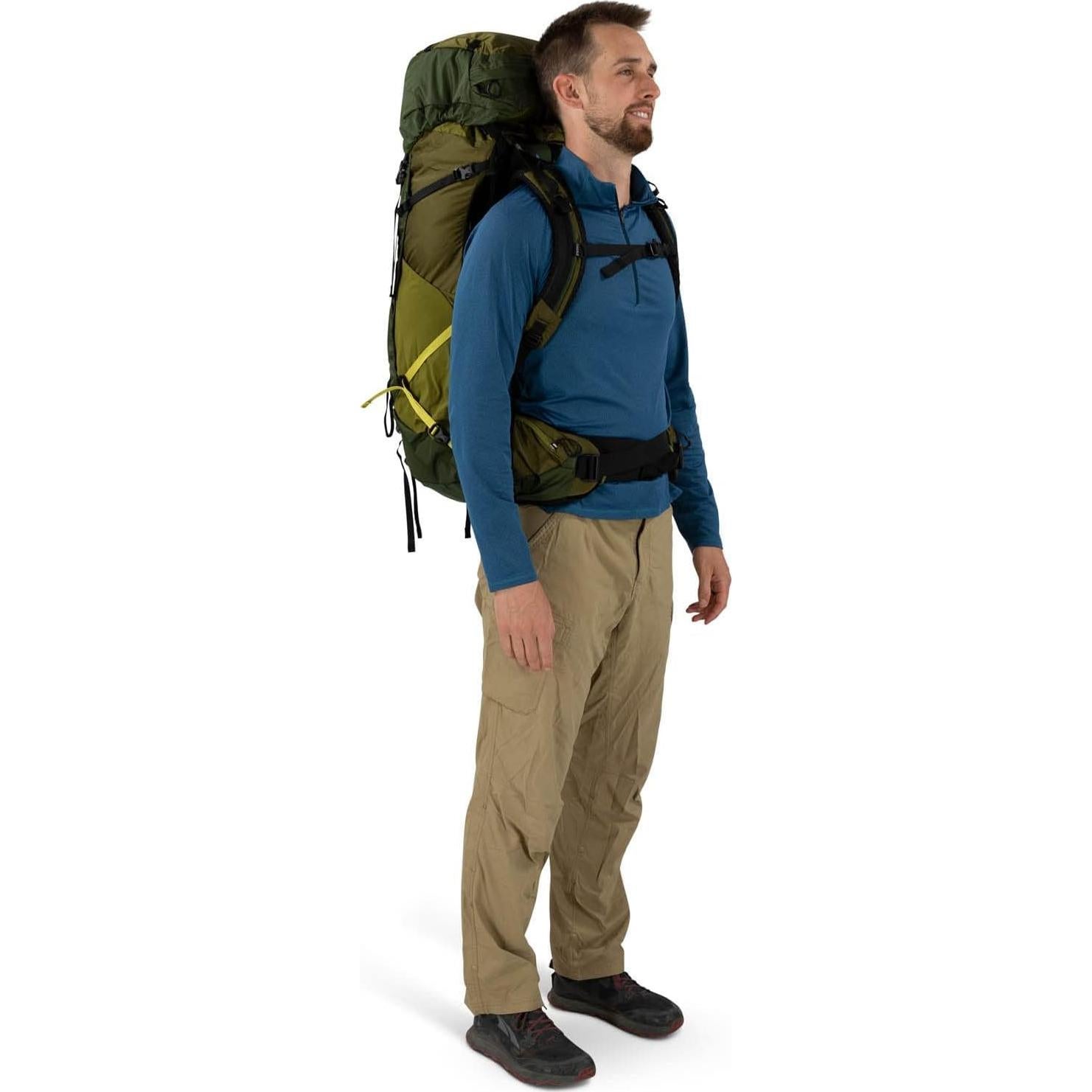 Mochila de Senderismo Osprey Atmos AG LT 50L Hombre Negro S/M